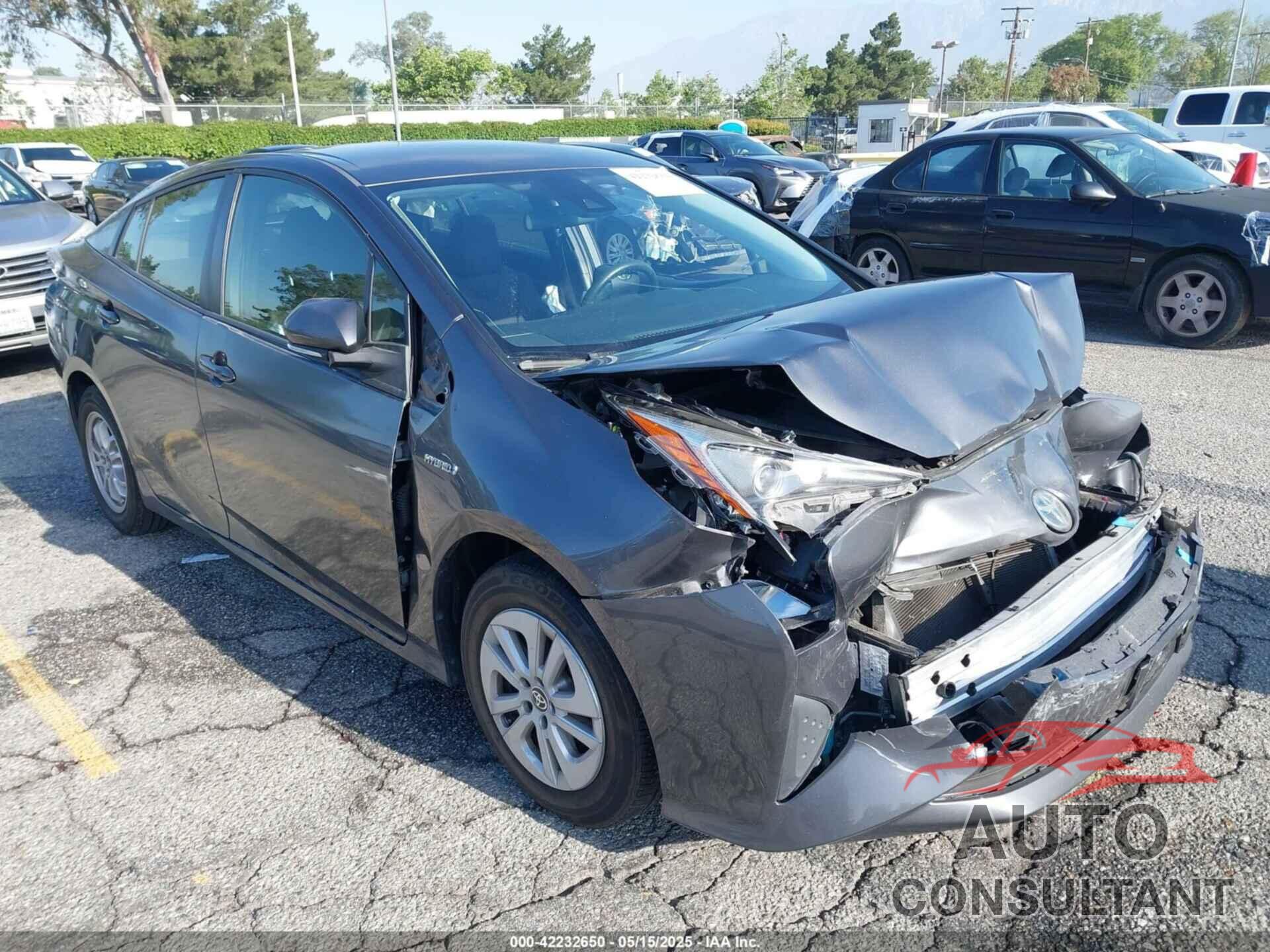 TOYOTA PRIUS 2017 - JTDKBRFU0H3540718
