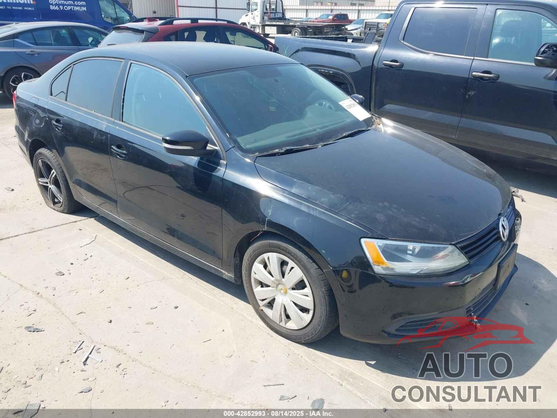 VOLKSWAGEN JETTA 2012 - 3VWBX7AJXCM343479
