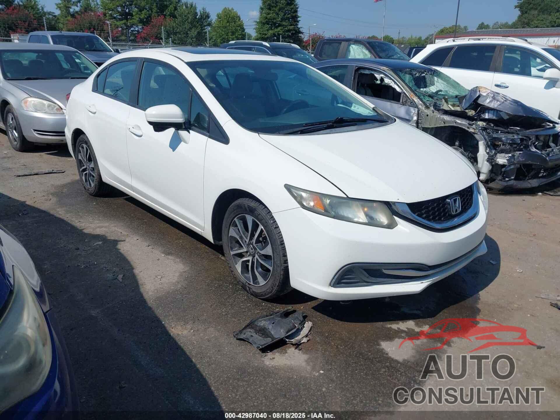 HONDA CIVIC 2014 - 2HGFB2F86EH554967