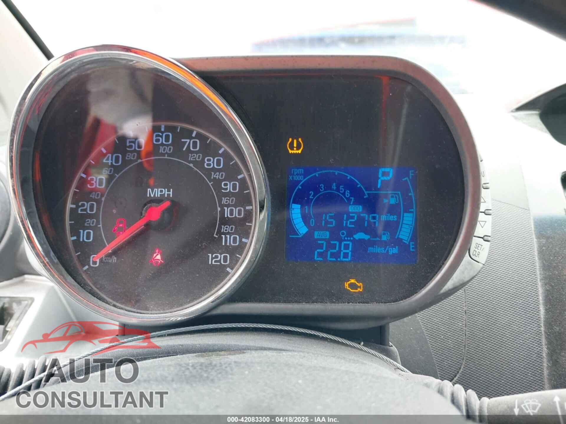 CHEVROLET SPARK 2013 - KL8CD6S99DC501790