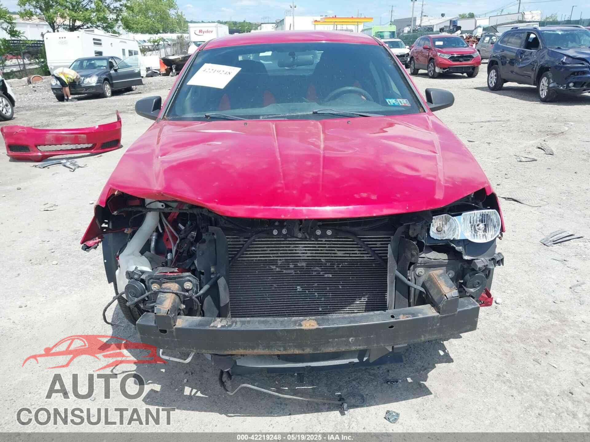 DODGE AVENGER 2013 - 1C3CDZAB0DN517530