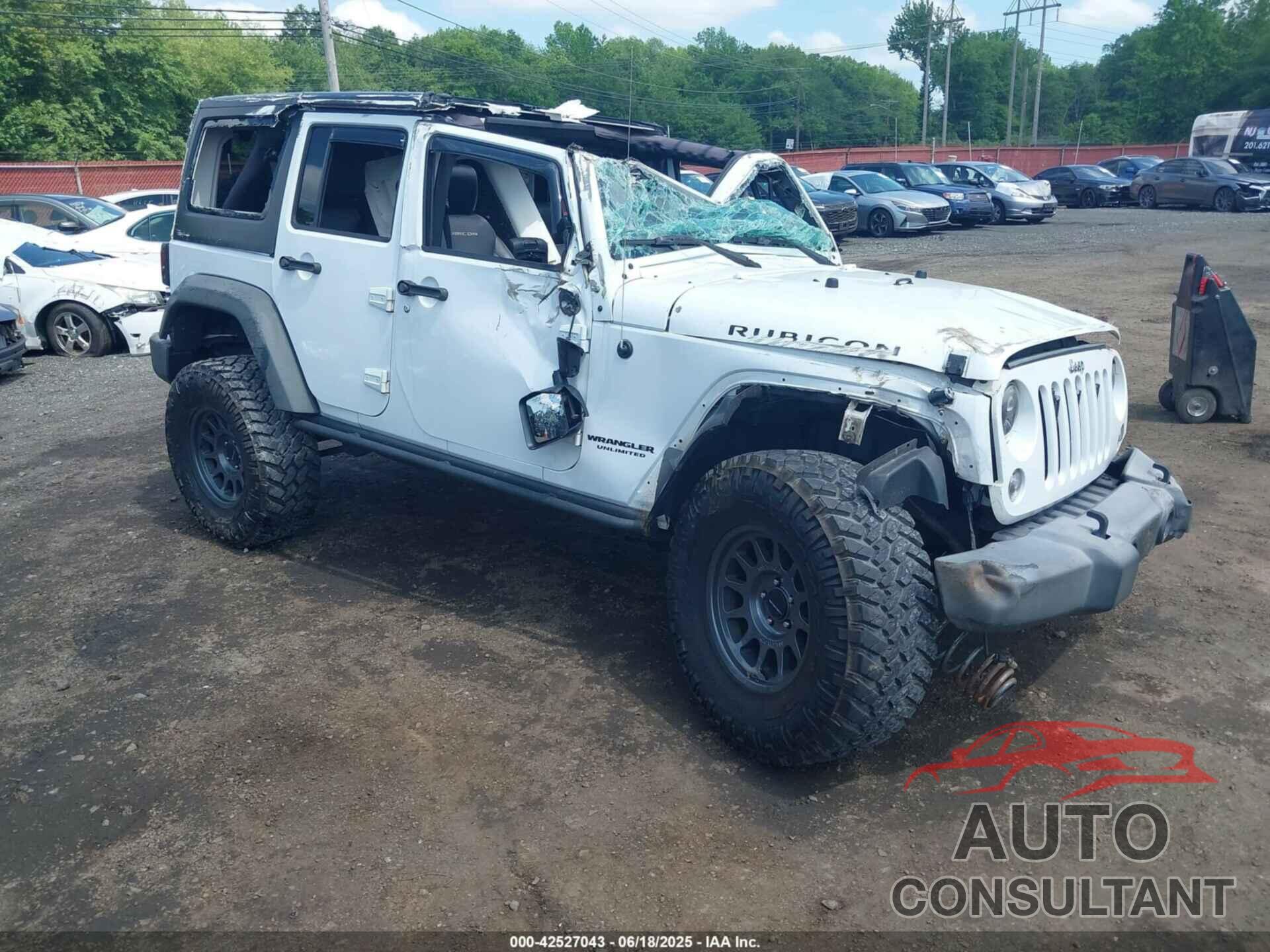 JEEP WRANGLER UNLIMITED 2016 - 1C4HJWFG8GL187357