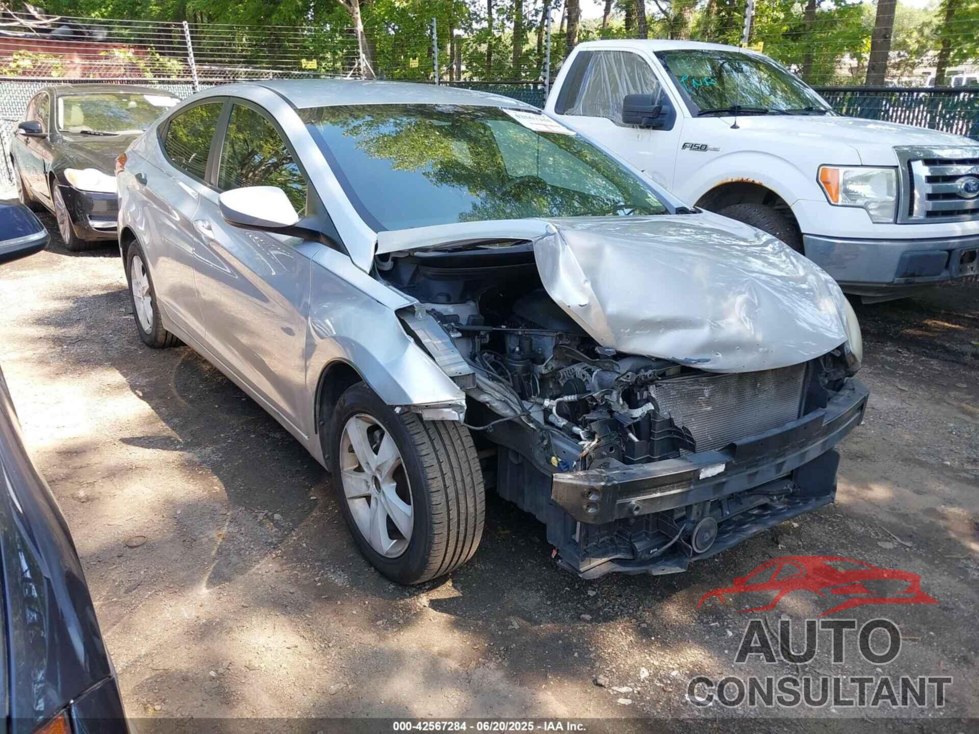 HYUNDAI ELANTRA 2011 - 5NPDH4AE8BH022281