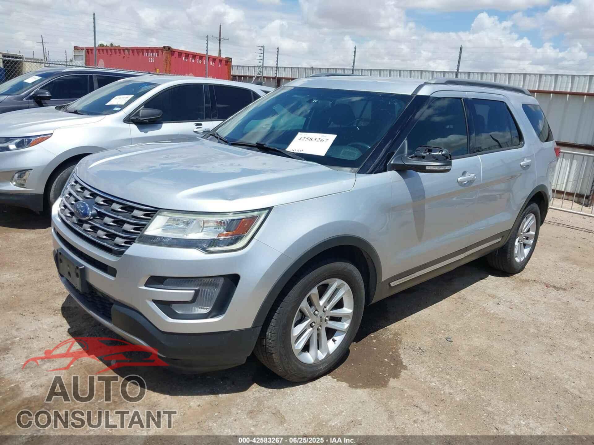 FORD EXPLORER 2017 - 1FM5K7D83HGD11736