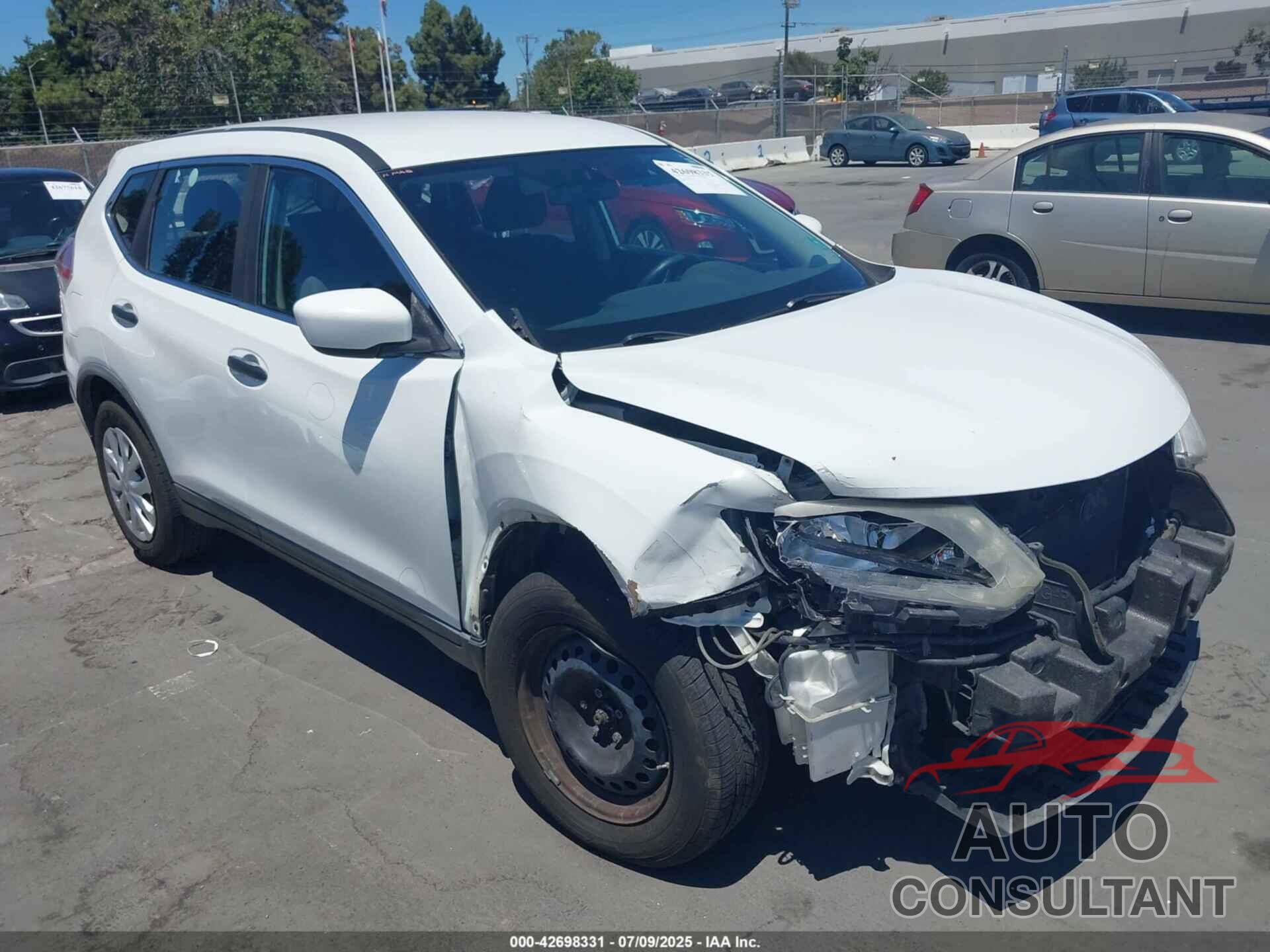 NISSAN ROGUE 2016 - KNMAT2MT9GP655996