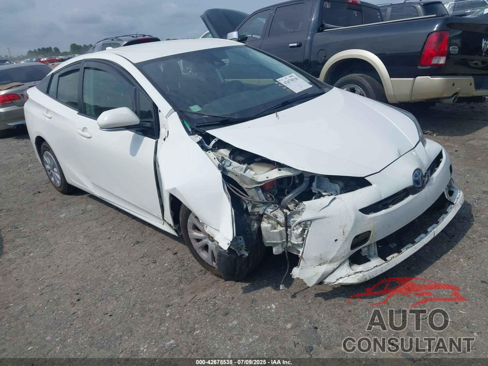 TOYOTA PRIUS 2020 - JTDKARFU5L3119041