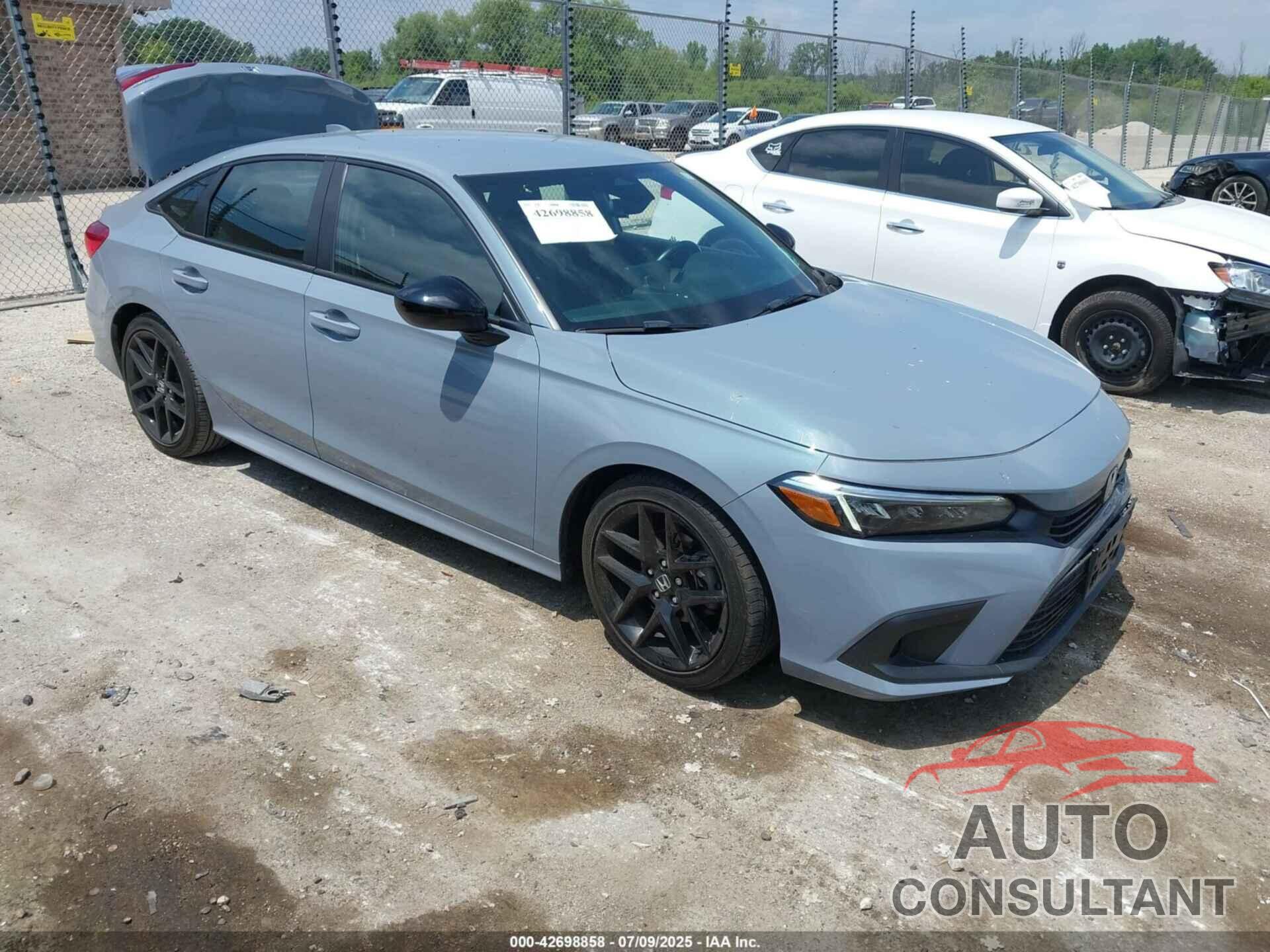 HONDA CIVIC 2022 - 2HGFE2F57NH593936