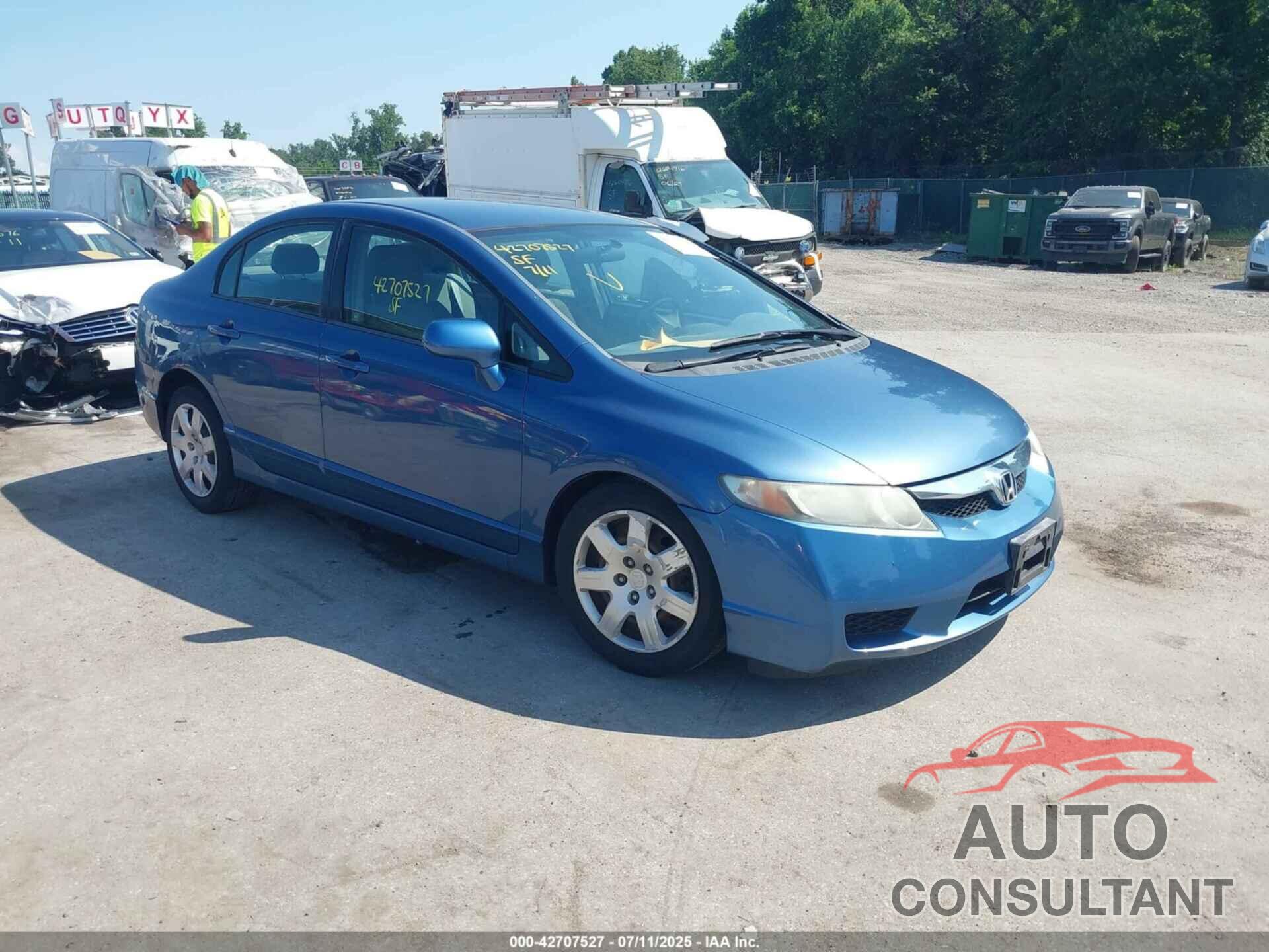 HONDA CIVIC 2010 - 2HGFA1F58AH324036