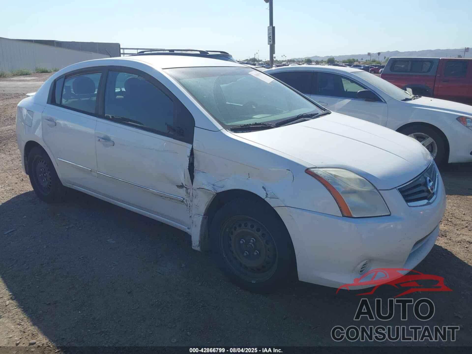 NISSAN SENTRA 2012 - 3N1AB6APXCL670193
