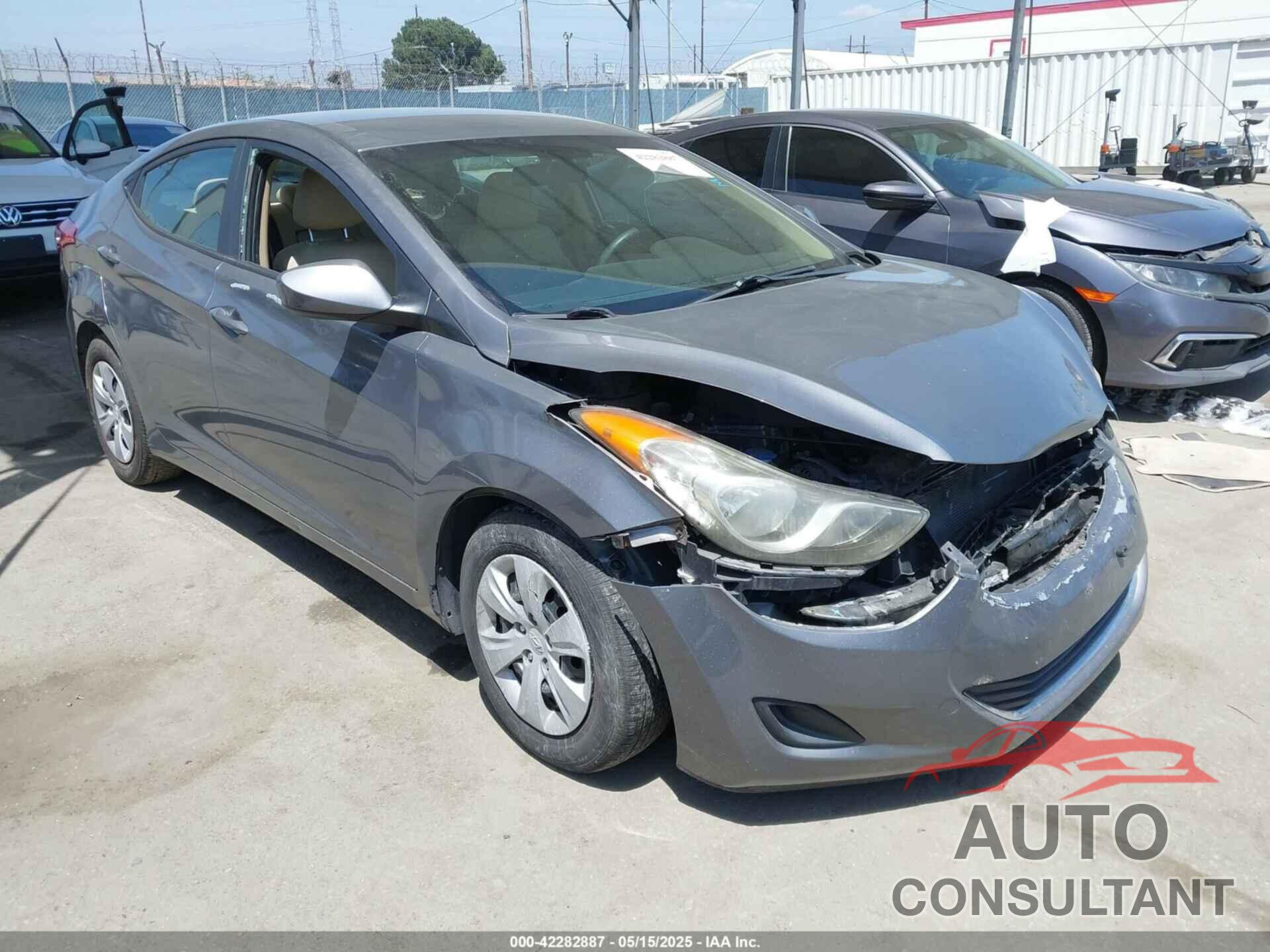 HYUNDAI ELANTRA 2013 - 5NPDH4AEXDH305414