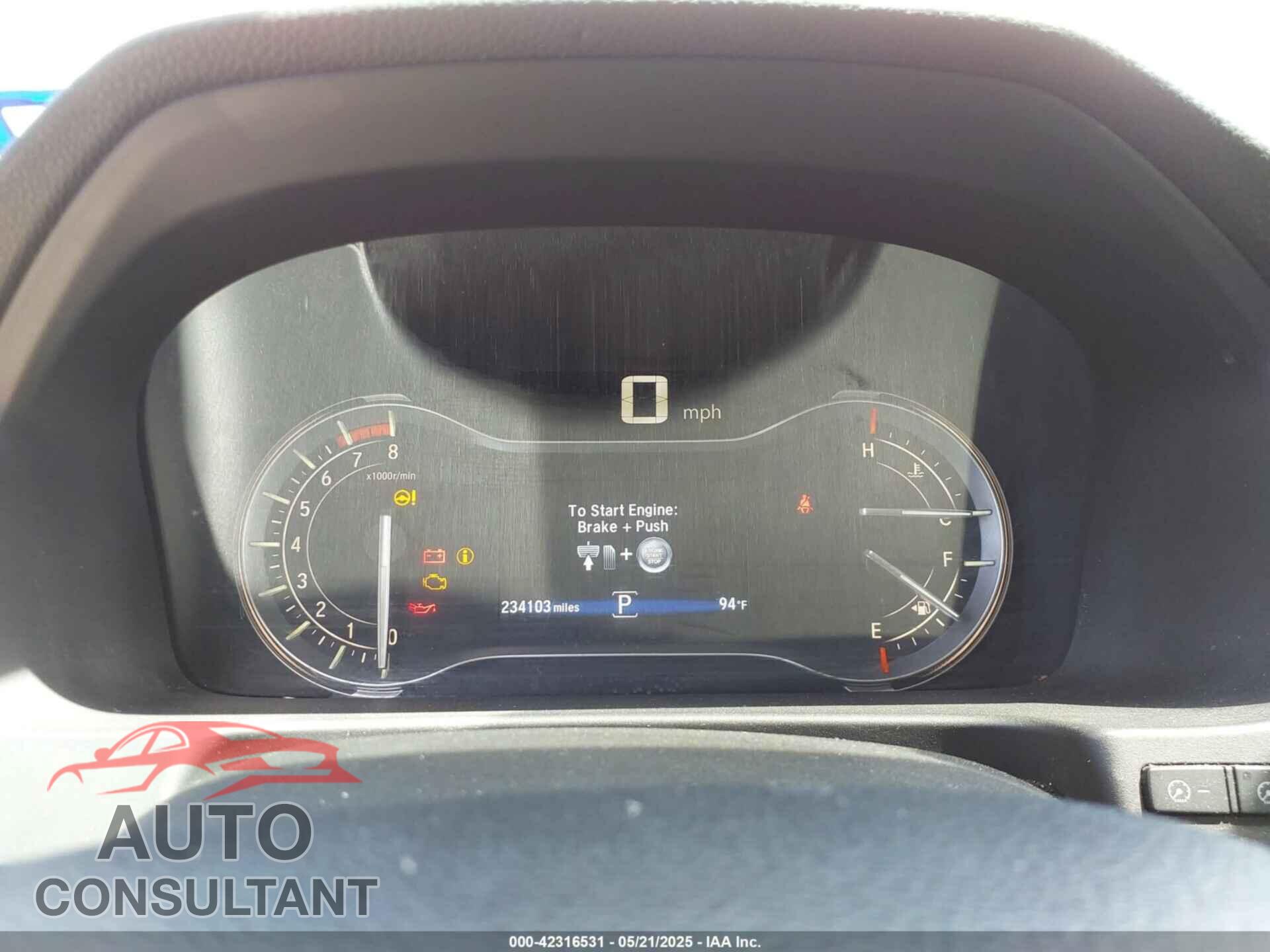 HONDA PILOT 2016 - 5FNYF5H53GB016137