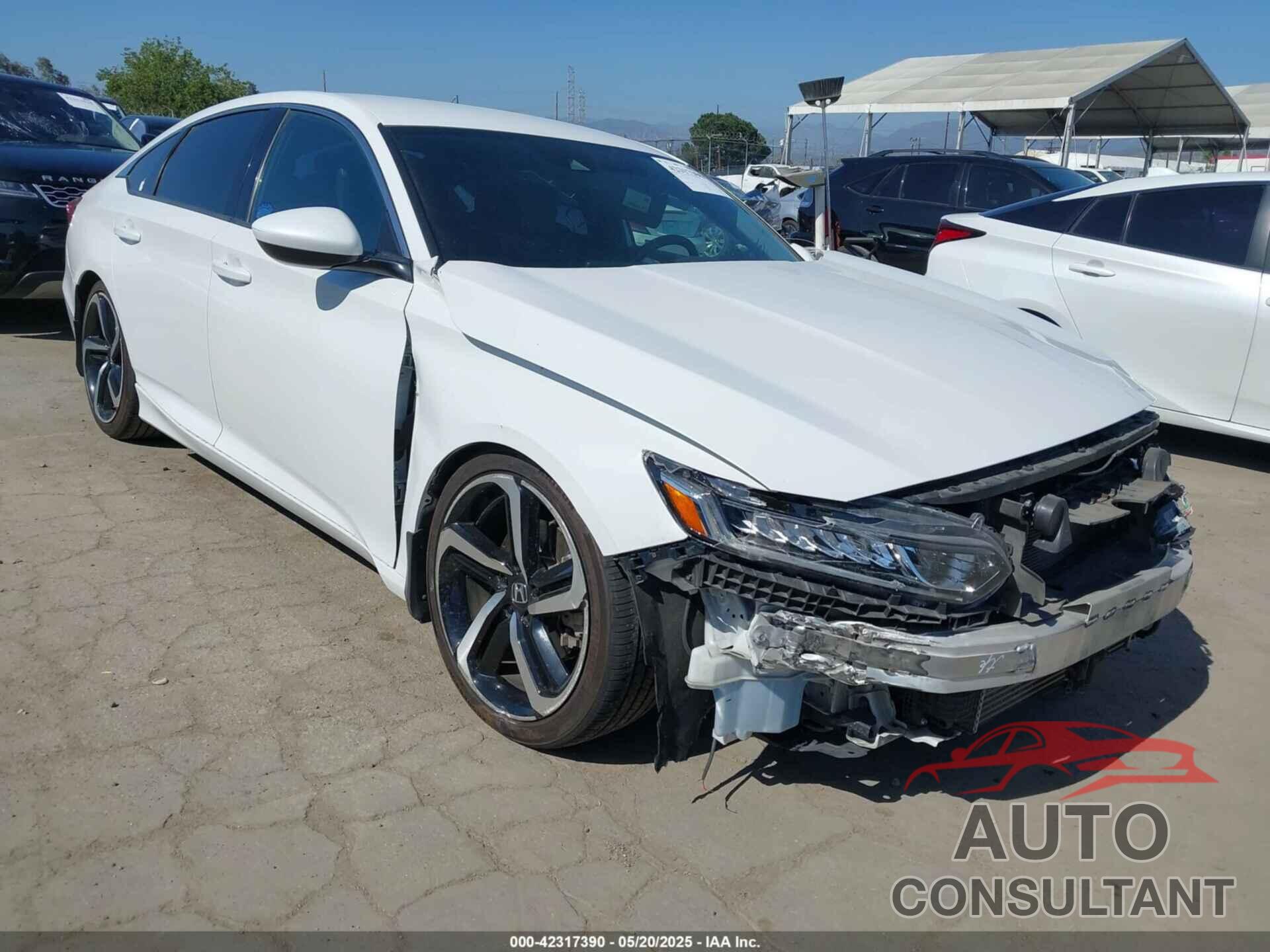 HONDA ACCORD 2018 - 1HGCV1F34JA204528
