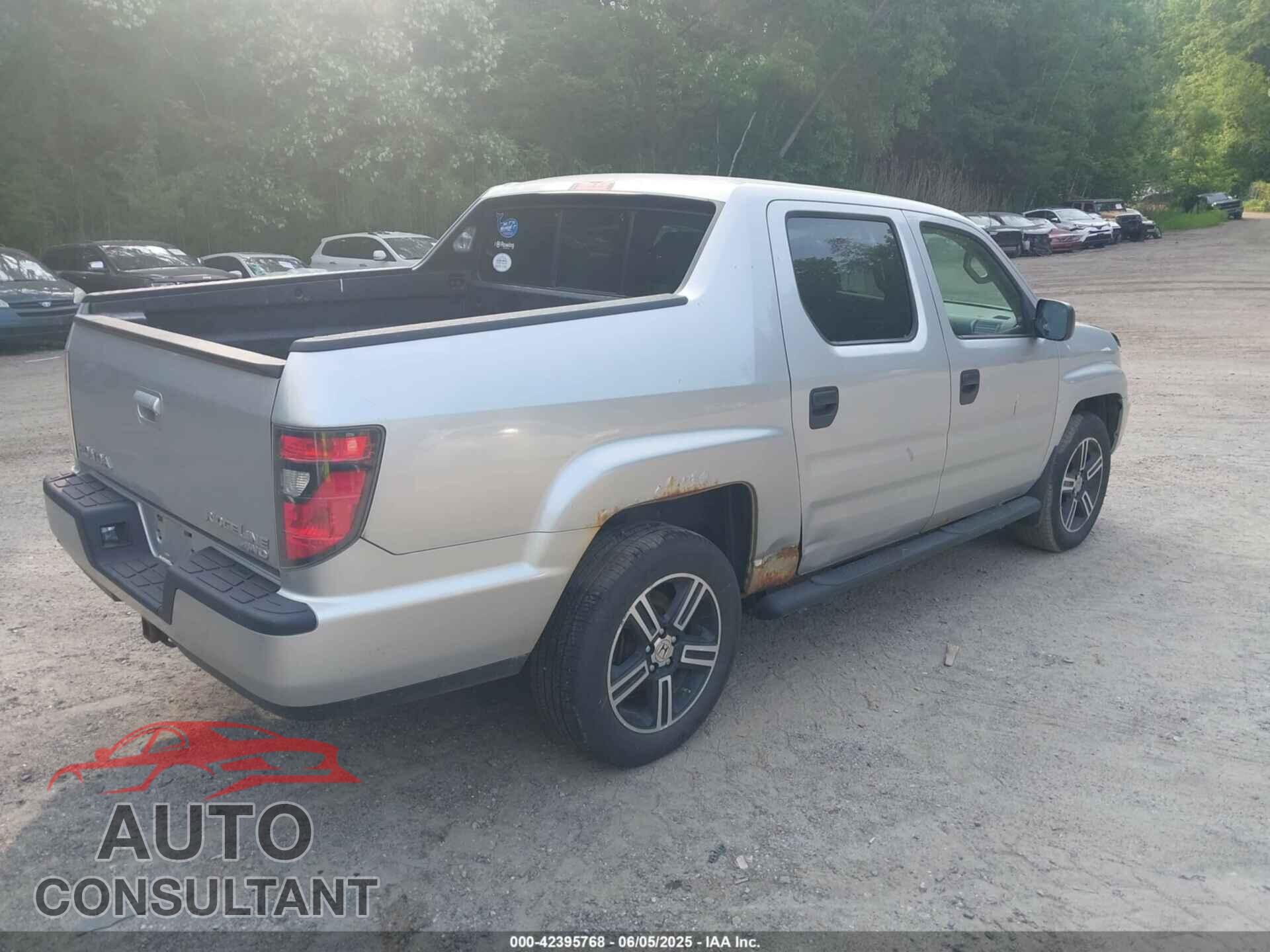 HONDA RIDGELINE 2013 - 5FPYK1F75DB015258