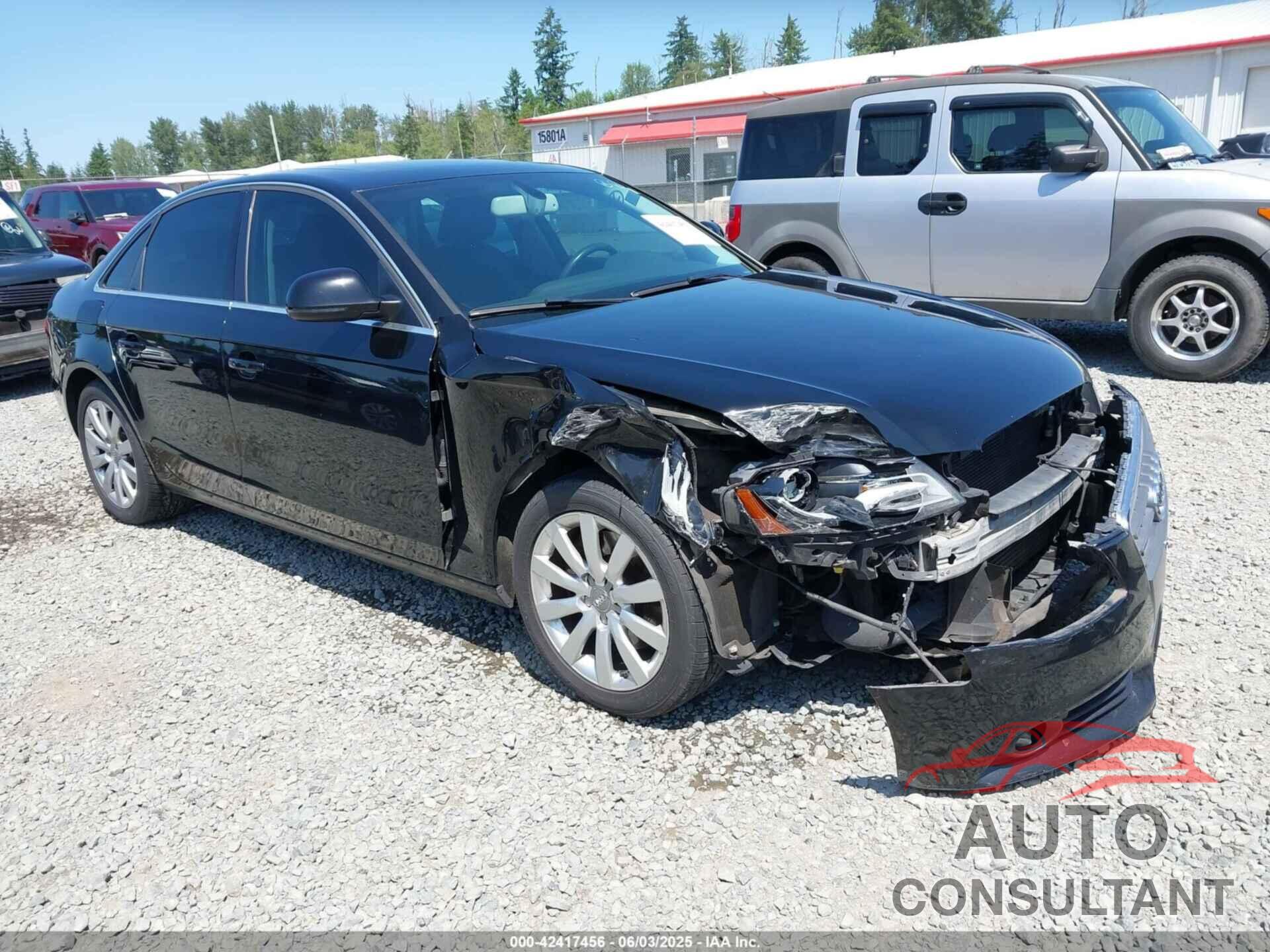 AUDI A4 2009 - WAUSF78K19N033625