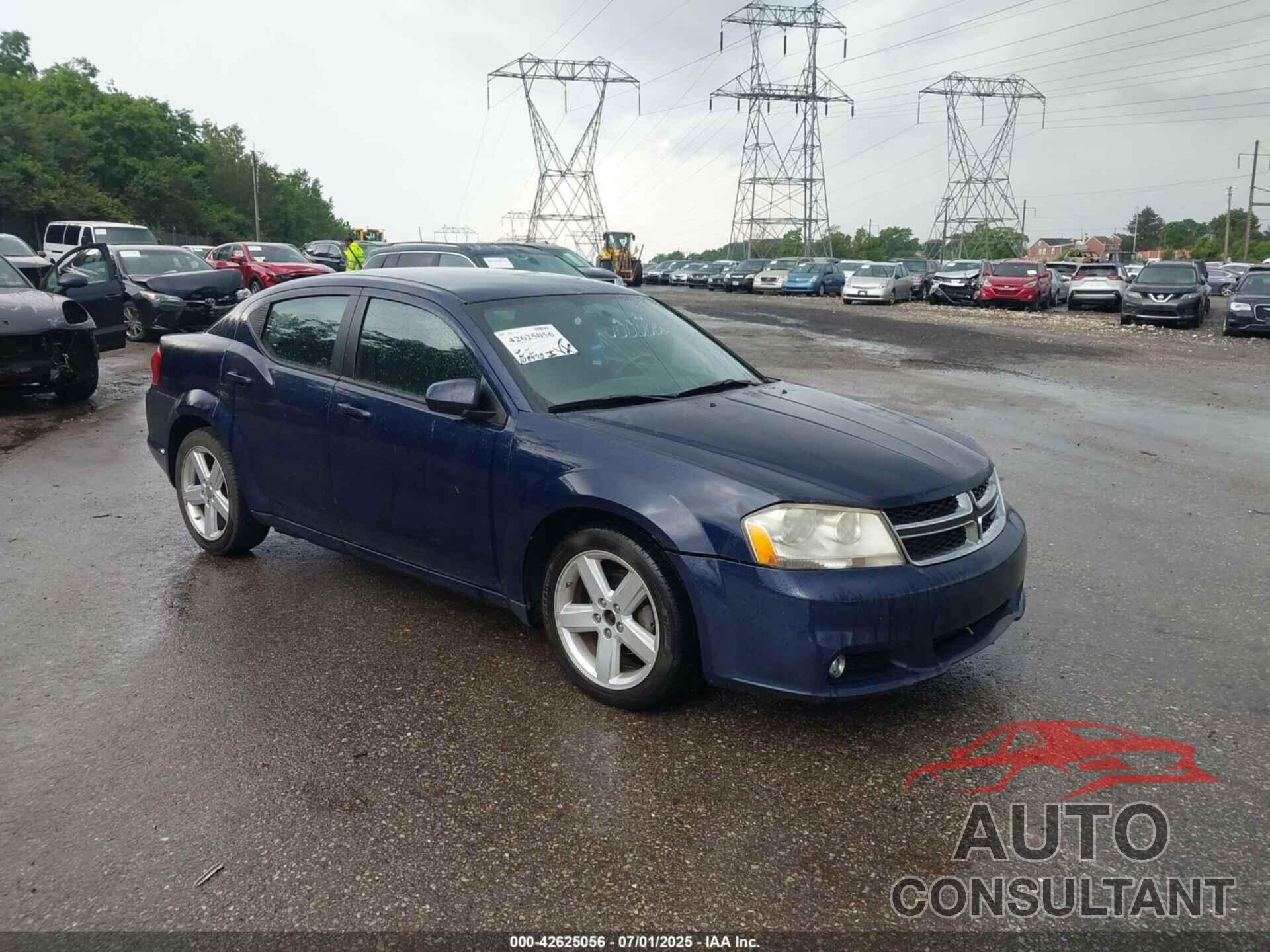 DODGE AVENGER 2013 - 1C3CDZCB8DN681105
