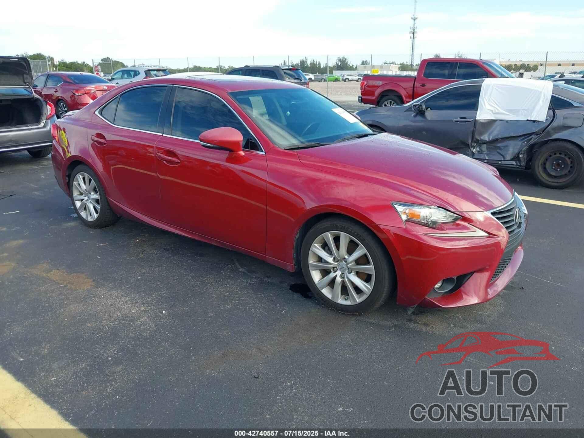 LEXUS IS 250 2015 - JTHBF1D22F5070781