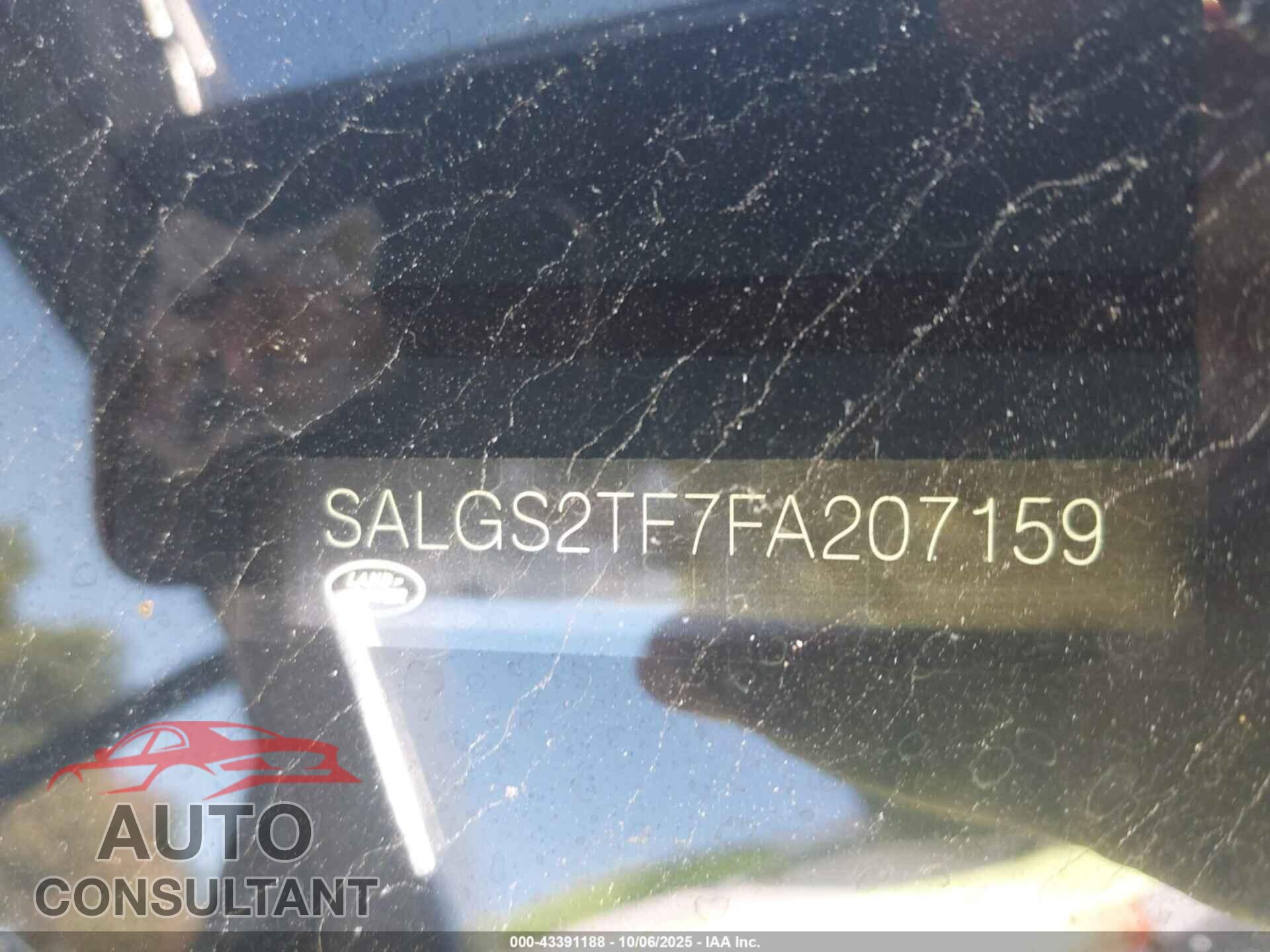 LAND ROVER RANGE ROVER 2015 - SALGS2TF7FA207159