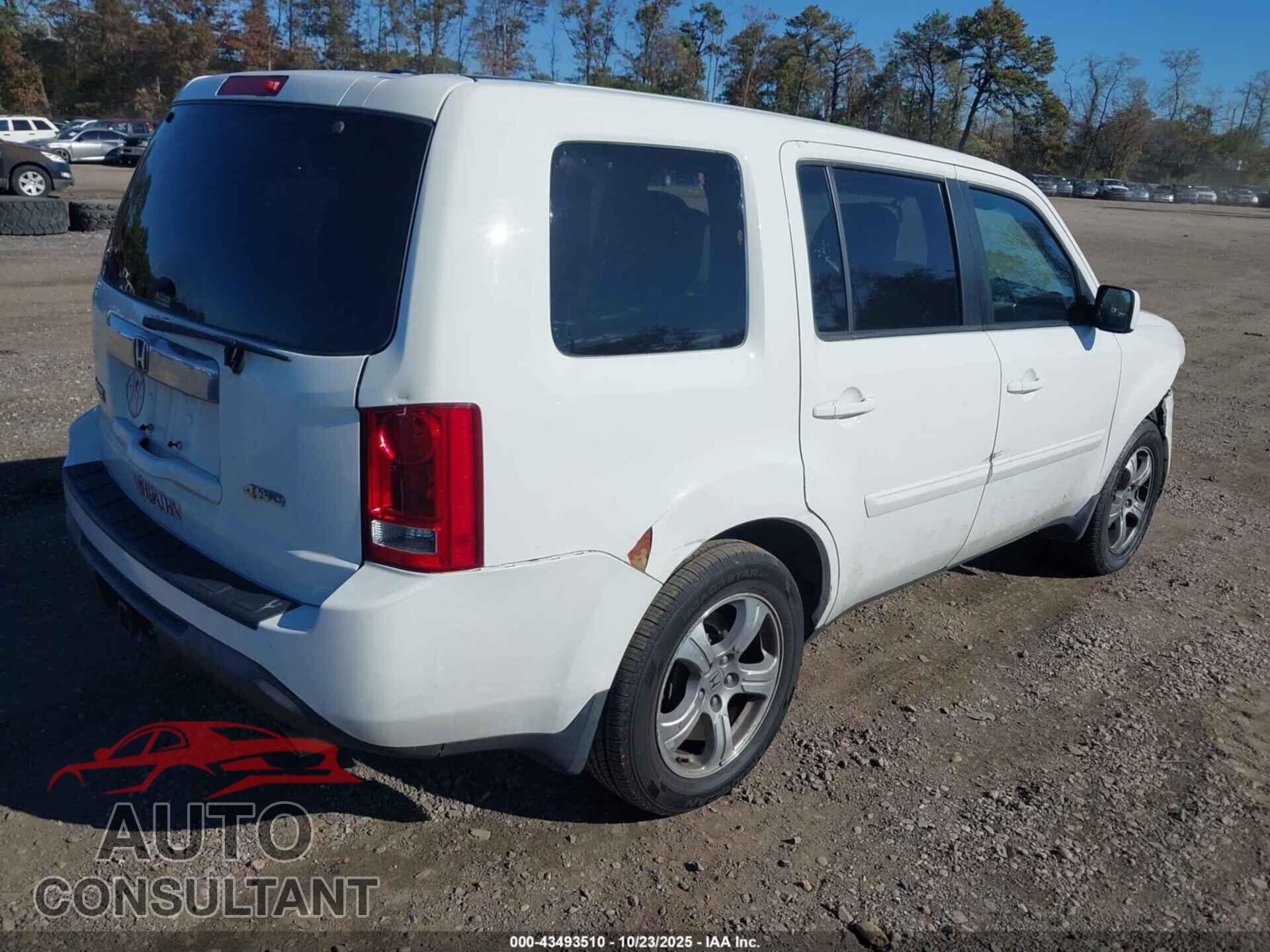 HONDA PILOT 2014 - 5FNYF4H70EB005914