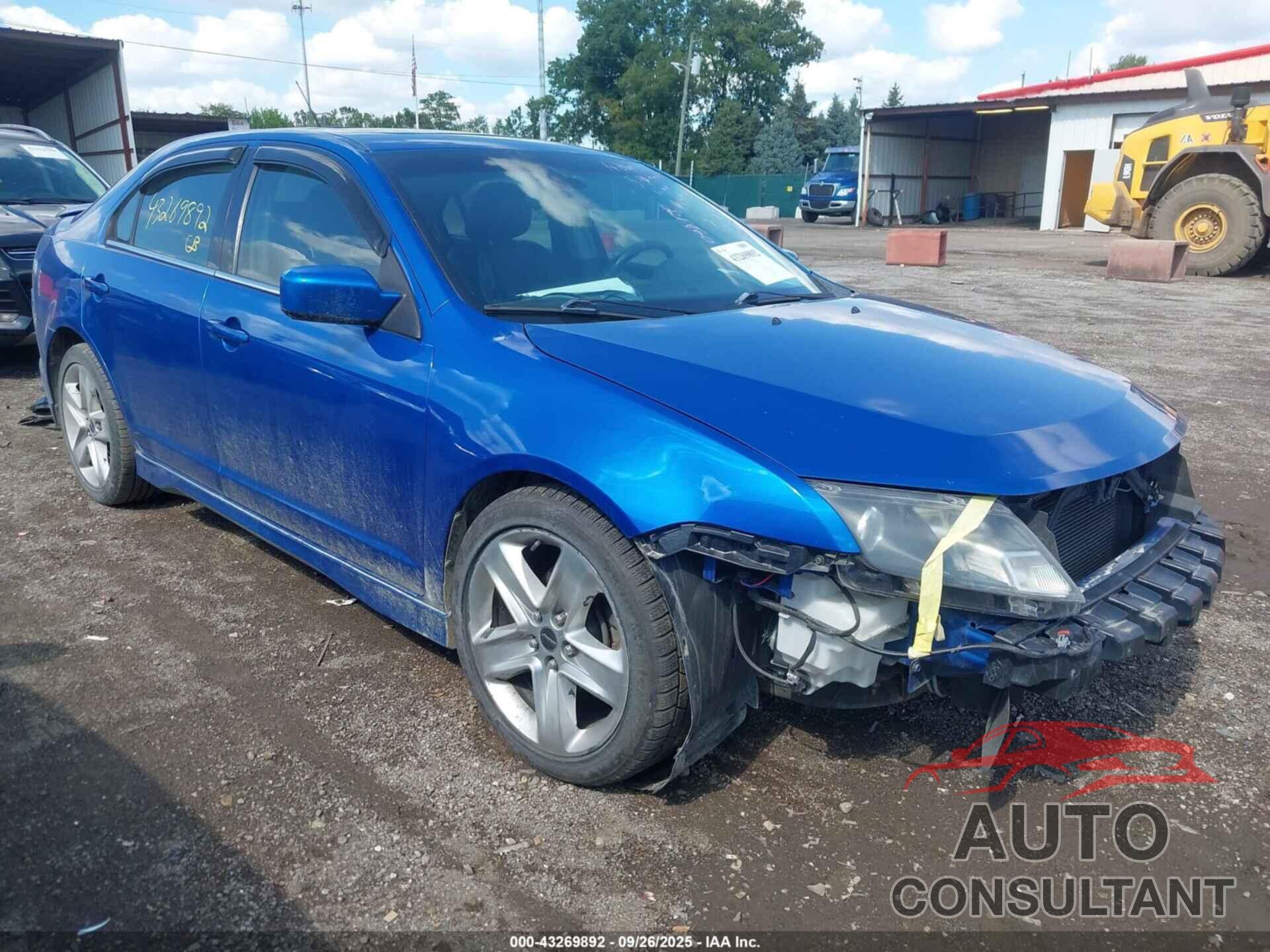 FORD FUSION 2011 - 3FAHP0KC6BR138169