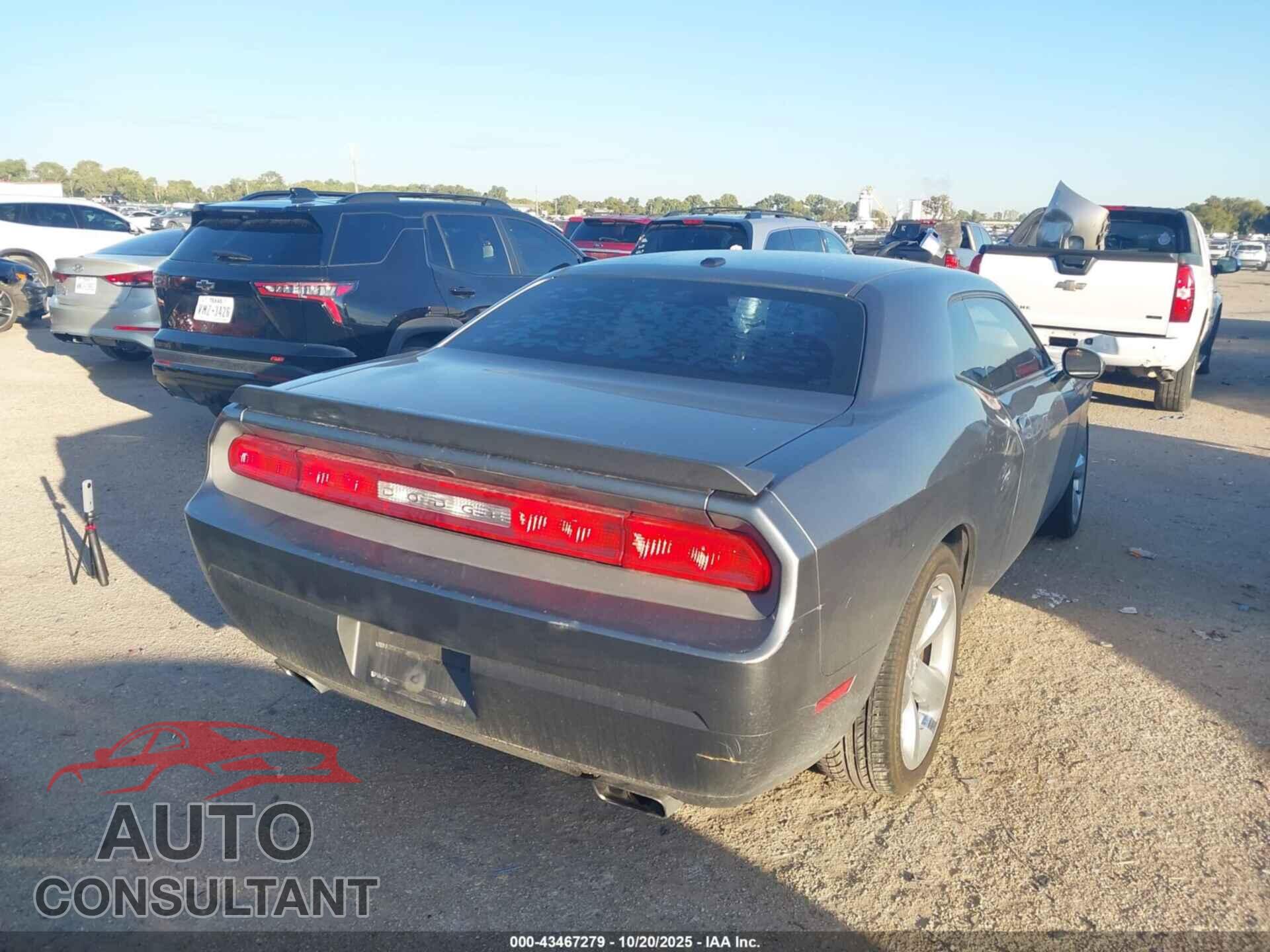DODGE CHALLENGER 2012 - 2C3CDYAG7CH135332