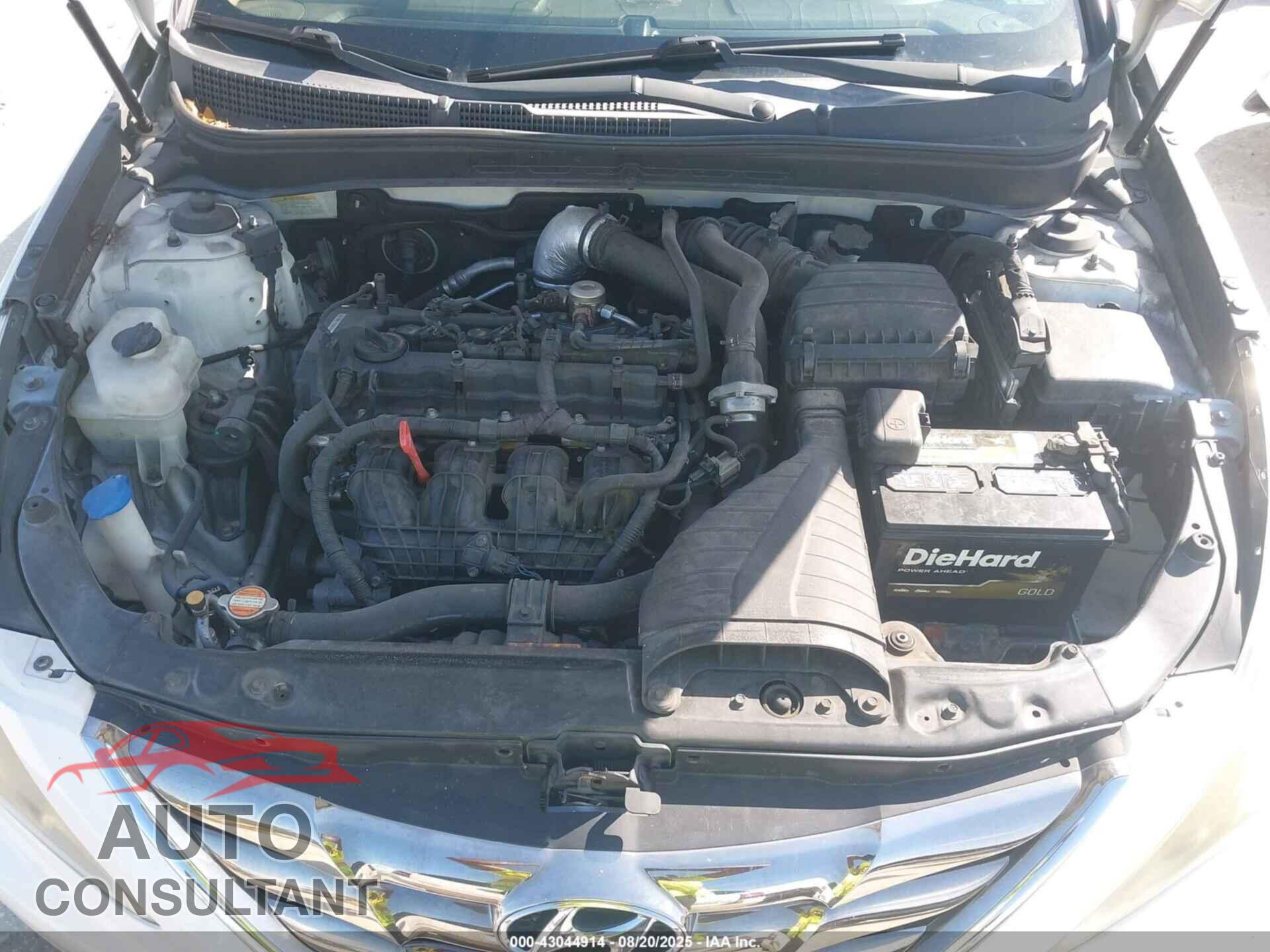 HYUNDAI SONATA 2012 - 5NPEC4AB8CH337284