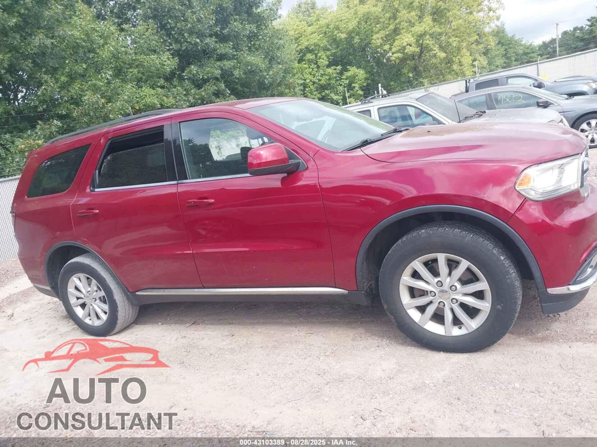 DODGE DURANGO 2014 - 1C4RDJAG7EC562979