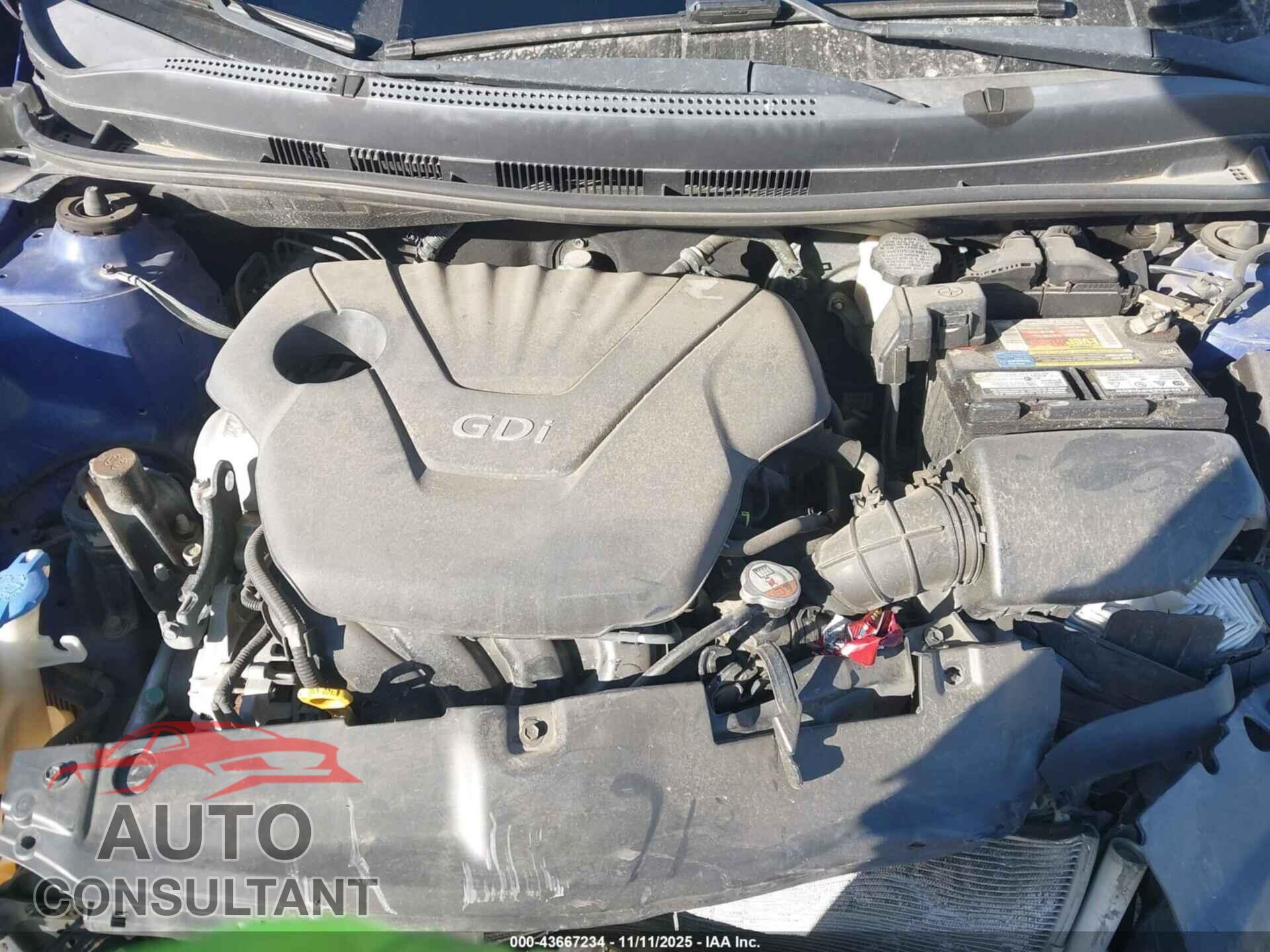 HYUNDAI ACCENT 2013 - KMHCU4AE3DU463473