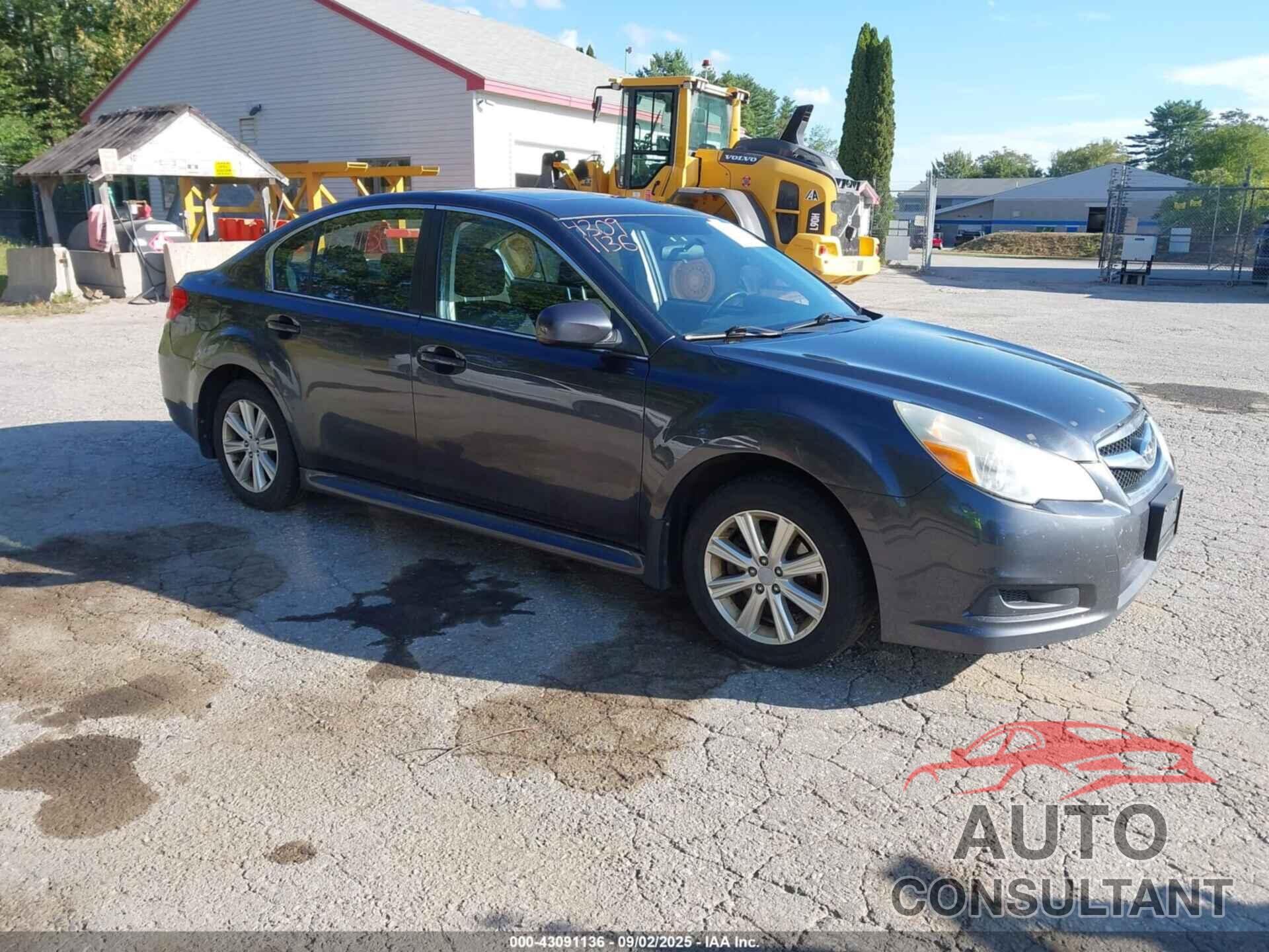 SUBARU LEGACY 2012 - 4S3BMBG60C3028435