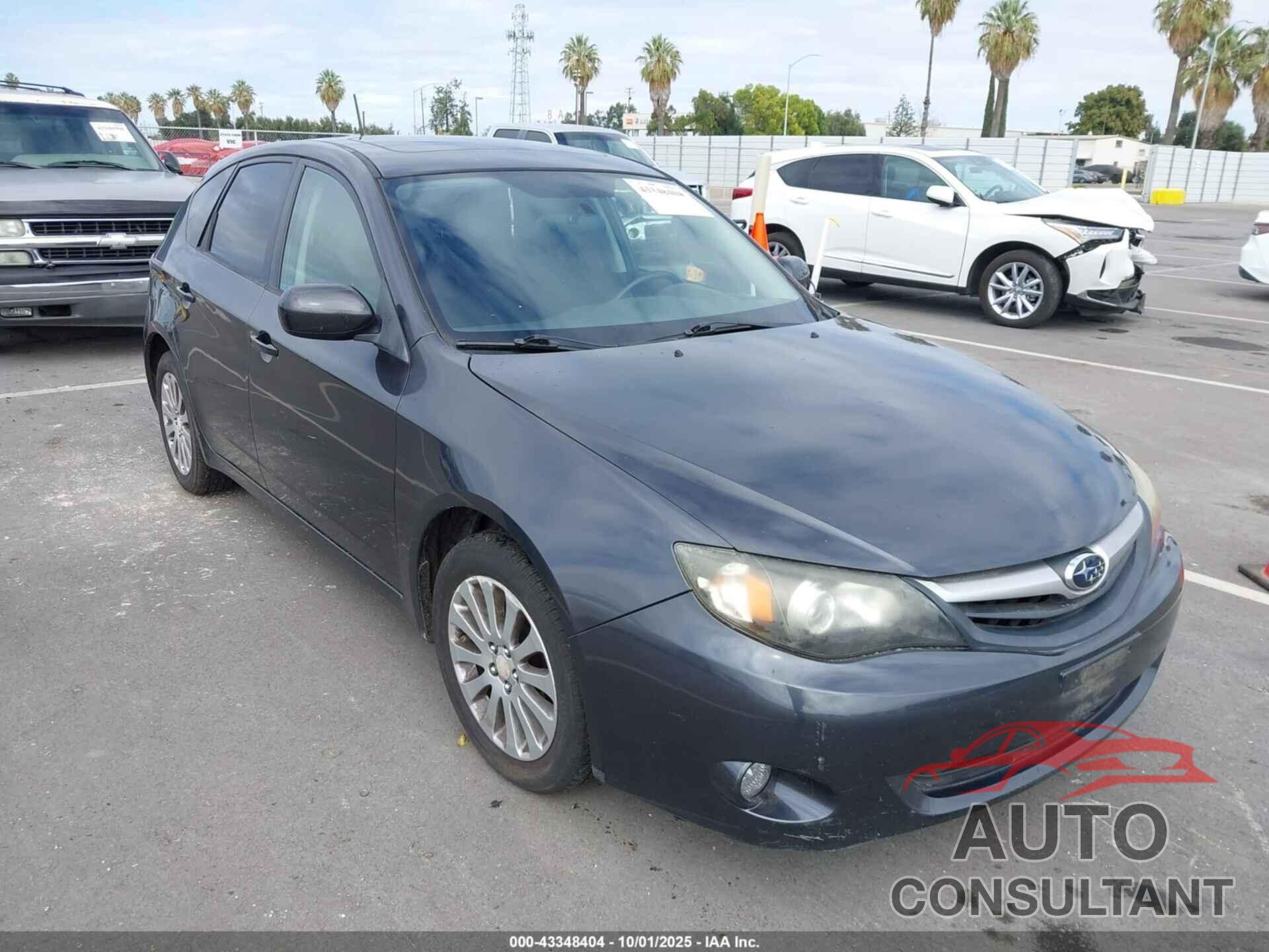 SUBARU IMPREZA 2010 - JF1GH6B65AH814701