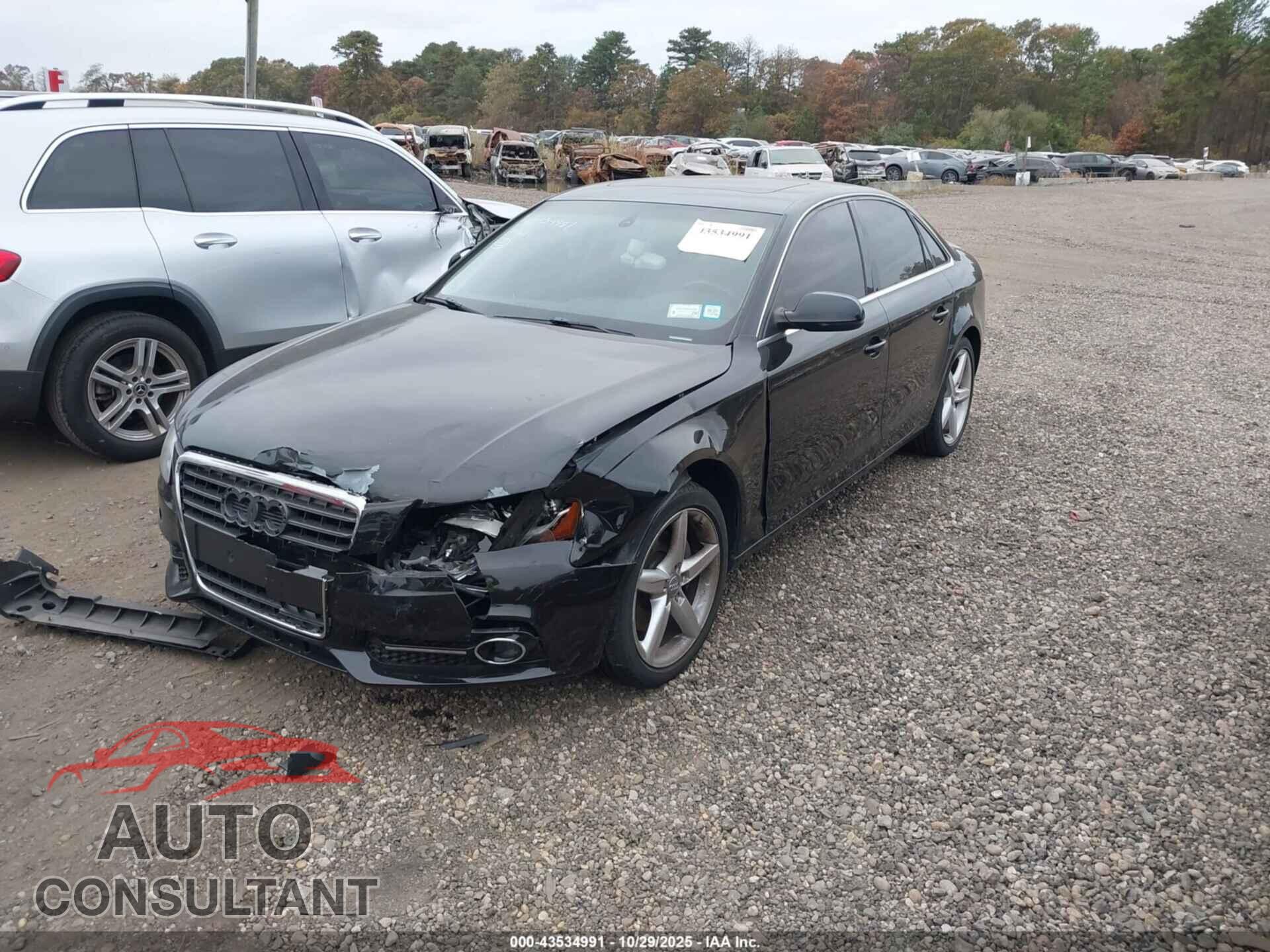 AUDI A4 2011 - WAUMFBFL9BN044384