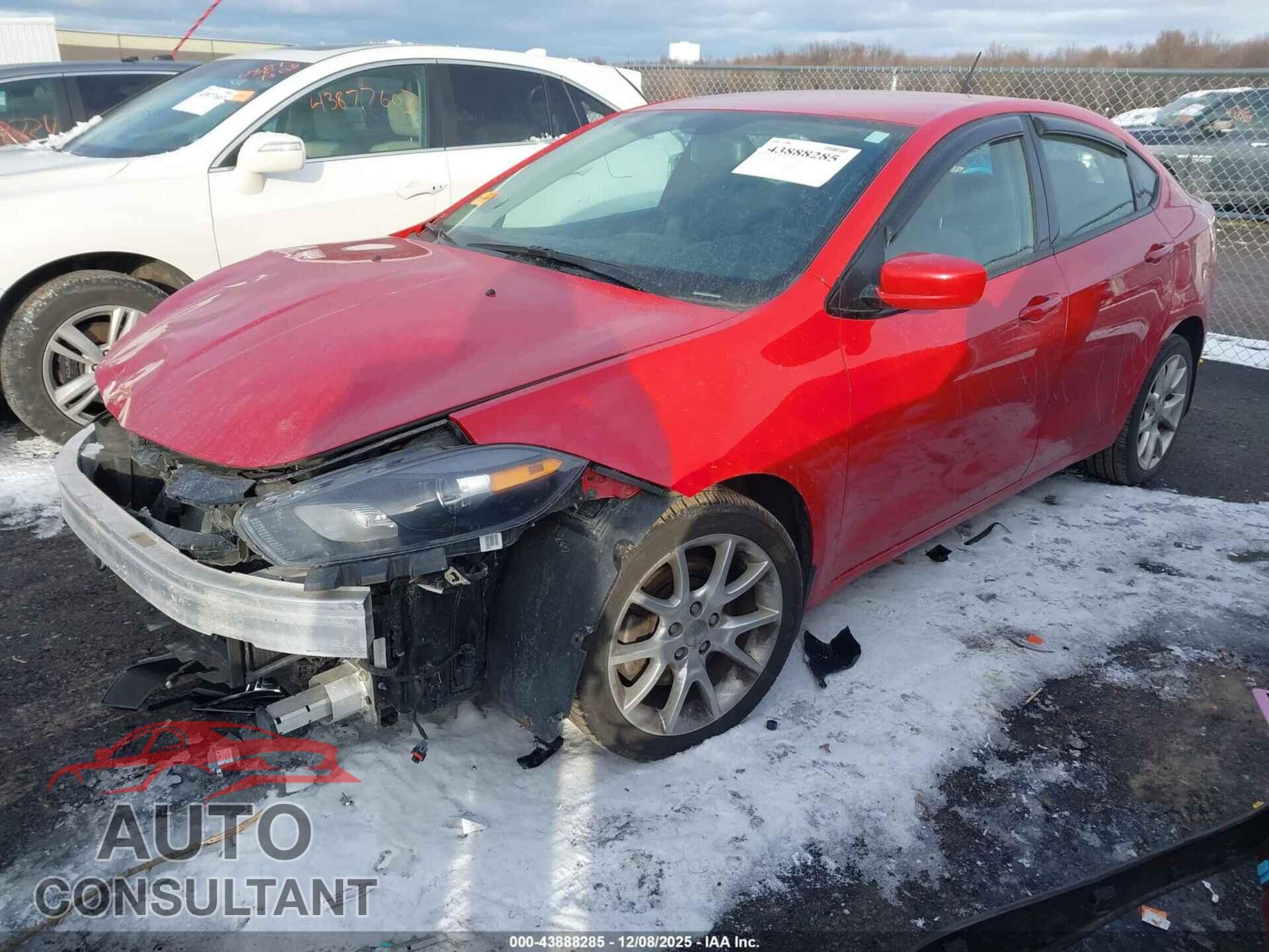 DODGE DART 2013 - 1C3CDFBA8DD151875