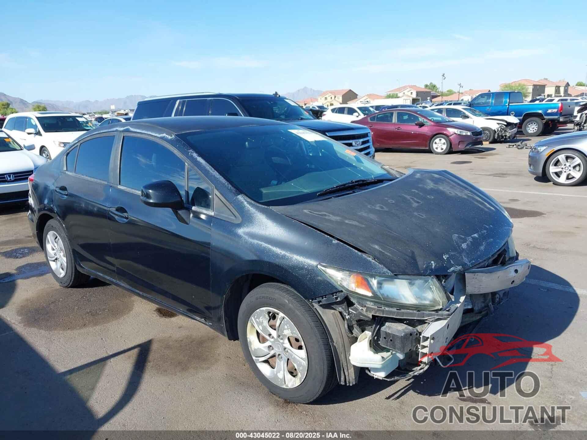 HONDA CIVIC 2013 - 2HGFB2F57DH512148