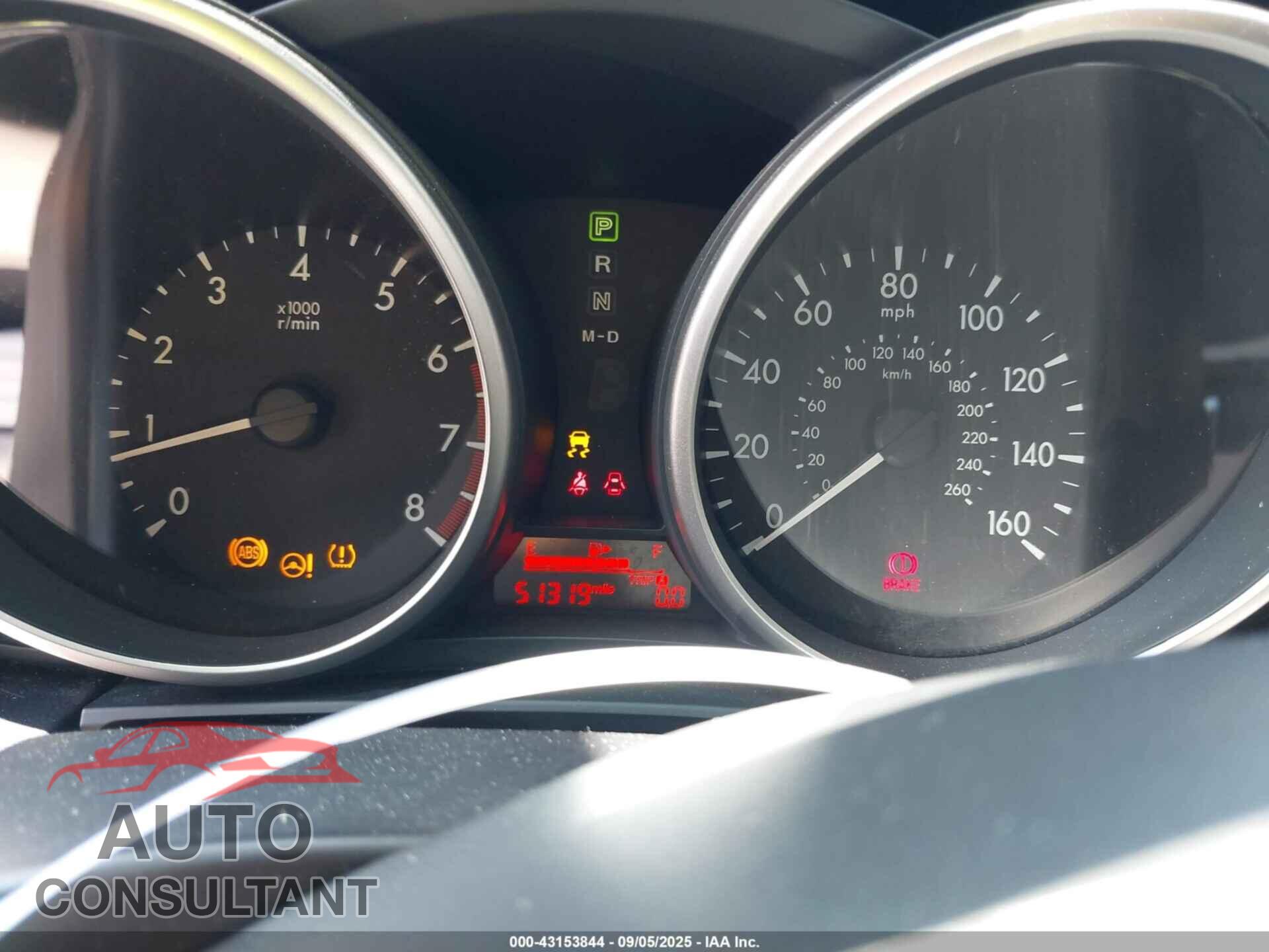 MAZDA MAZDA5 2012 - JM1CW2BLXC0128281