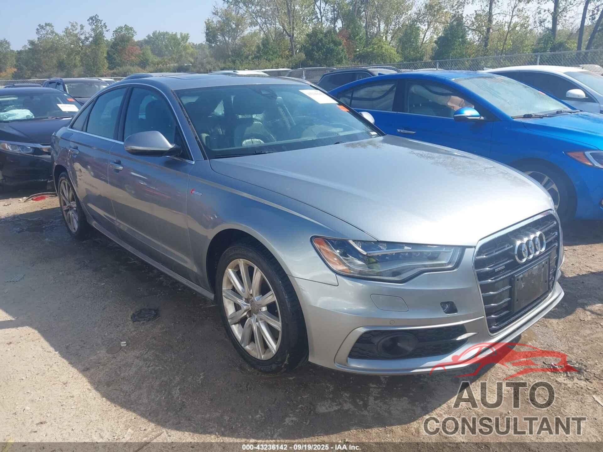 AUDI A6 2012 - WAUJGAFC3CN132892