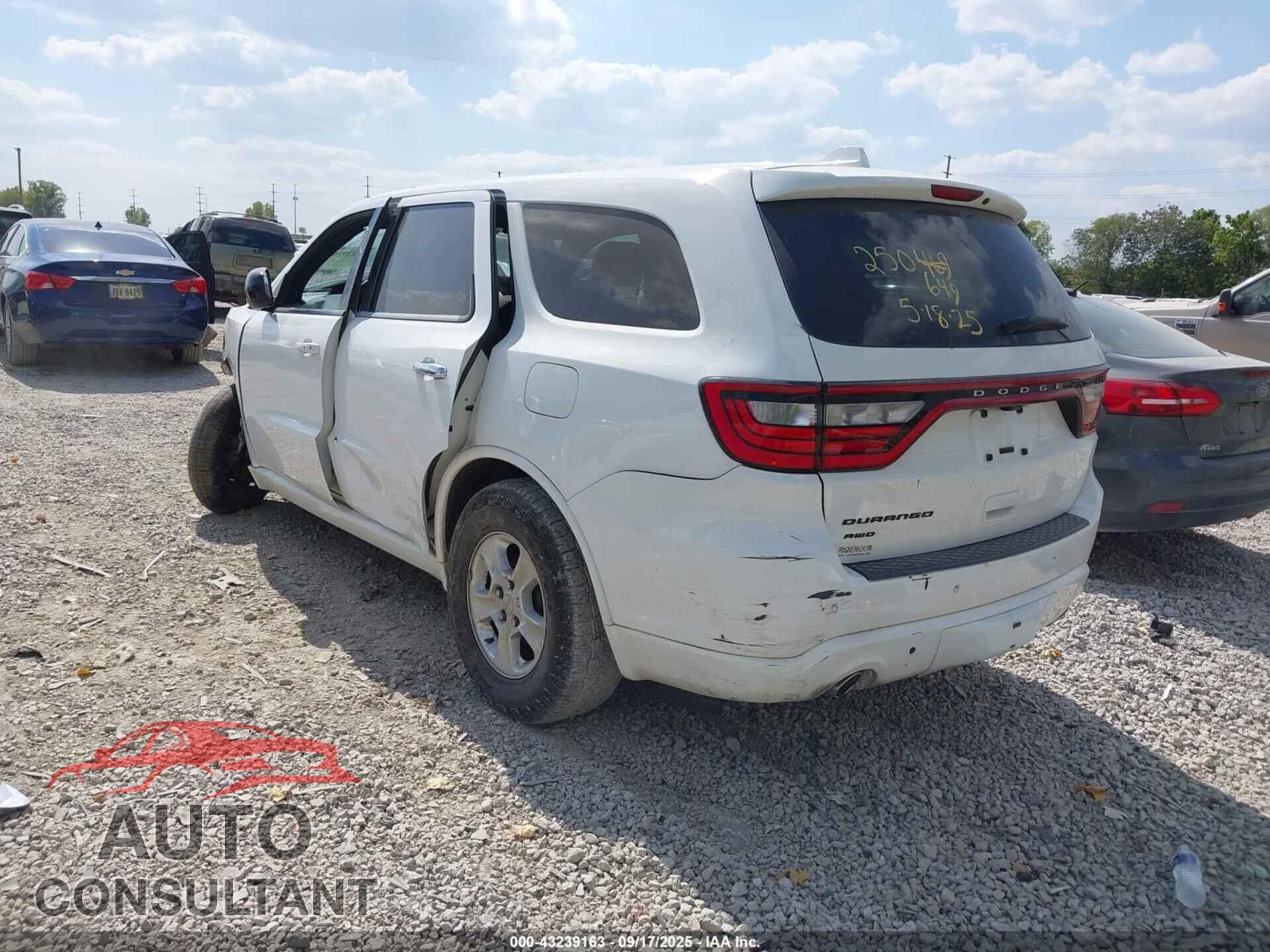 DODGE DURANGO 2014 - 1C4RDJAG1EC978509