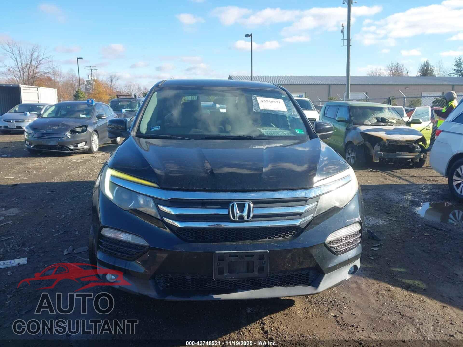 HONDA PILOT 2016 - 5FNYF5H30GB040250