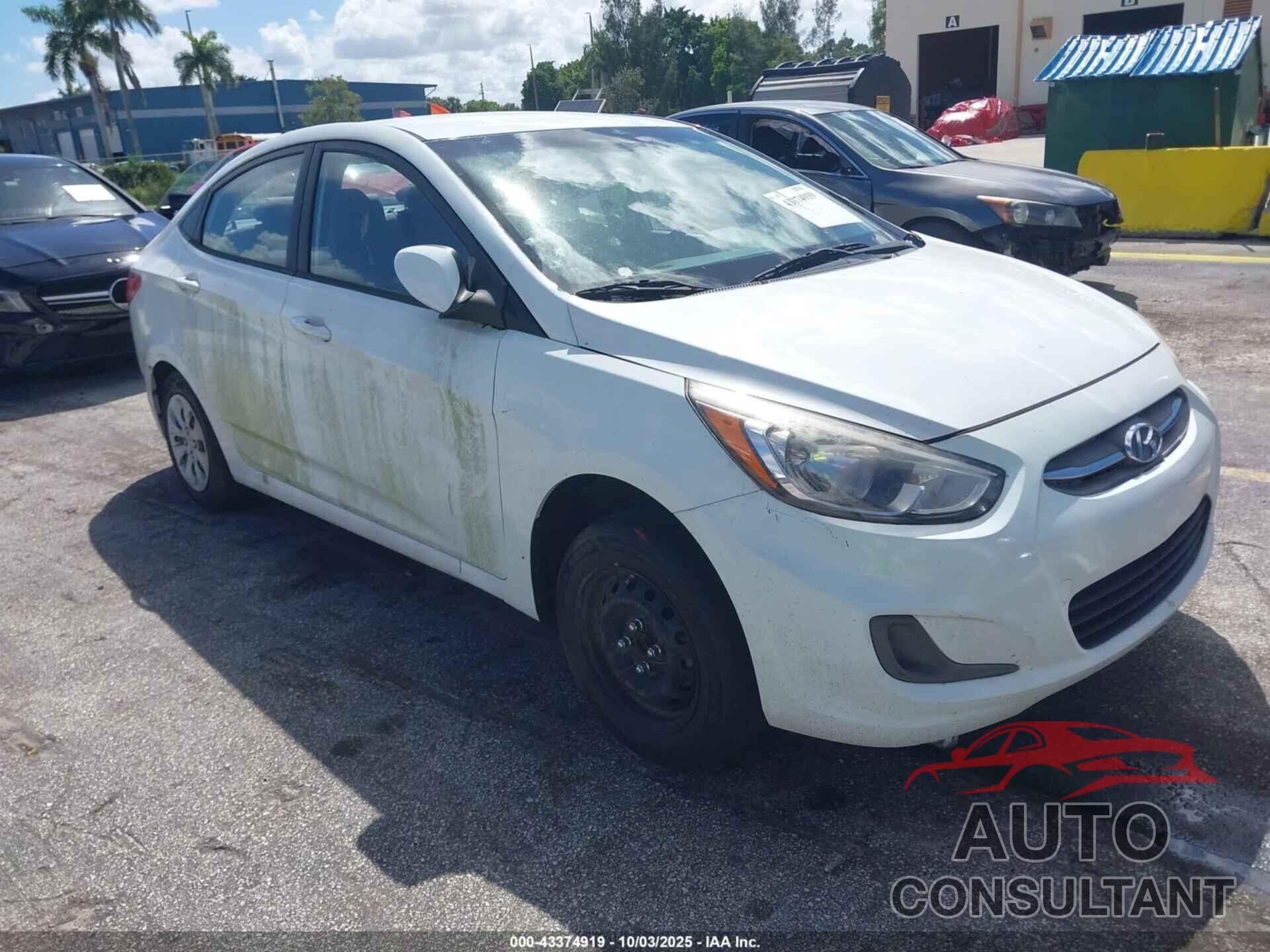 HYUNDAI ACCENT 2016 - KMHCT4AEXGU058122