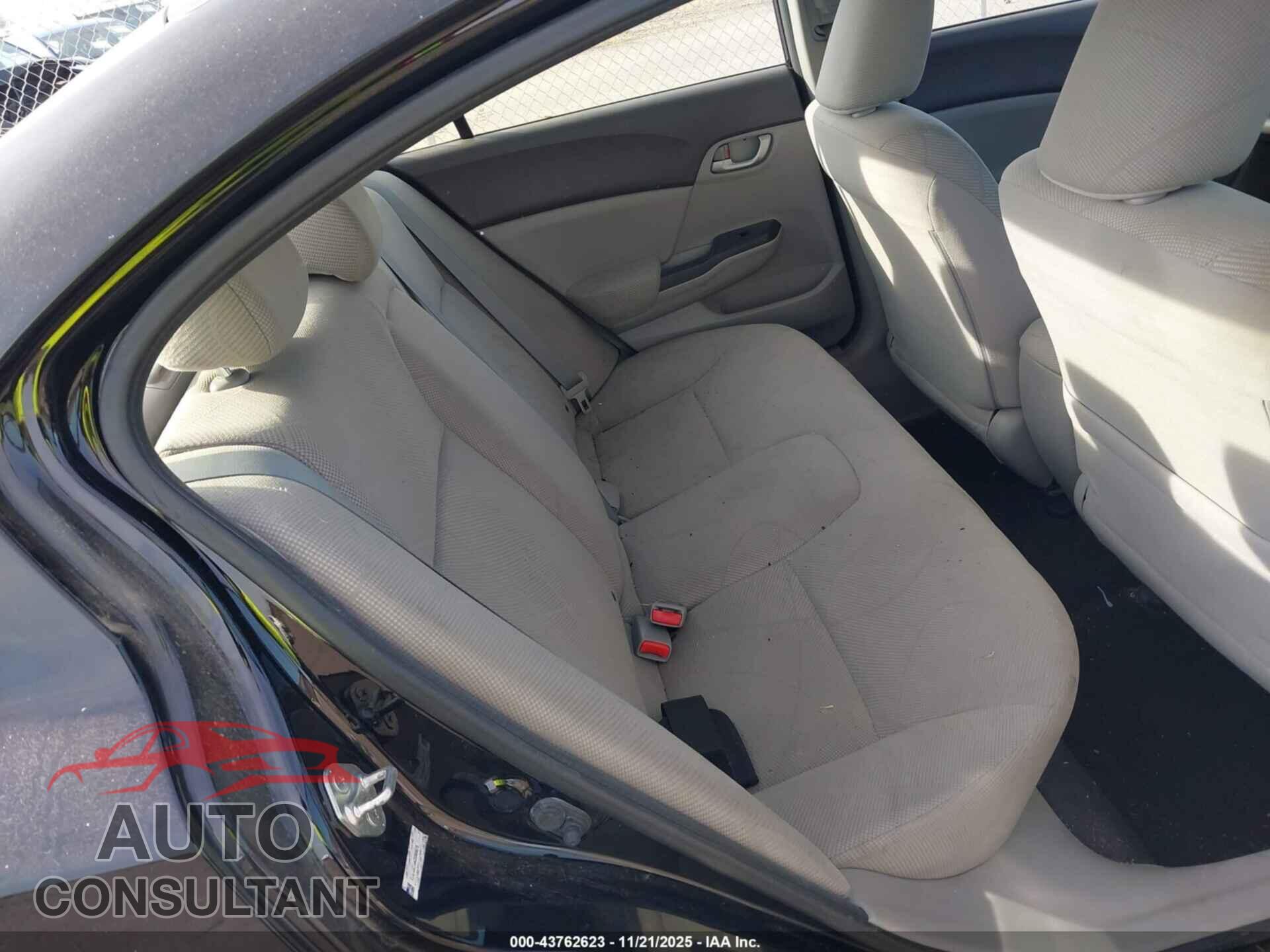 HONDA CIVIC 2012 - 19XFB2F54CE069675