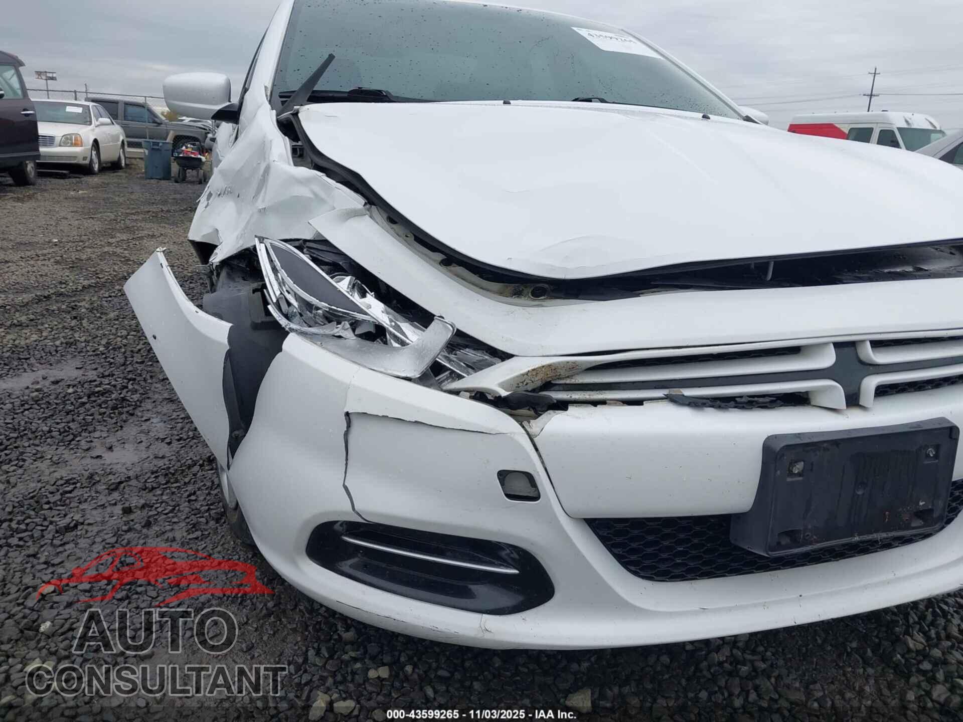 DODGE DART 2013 - 1C3CDFAA4DD344929