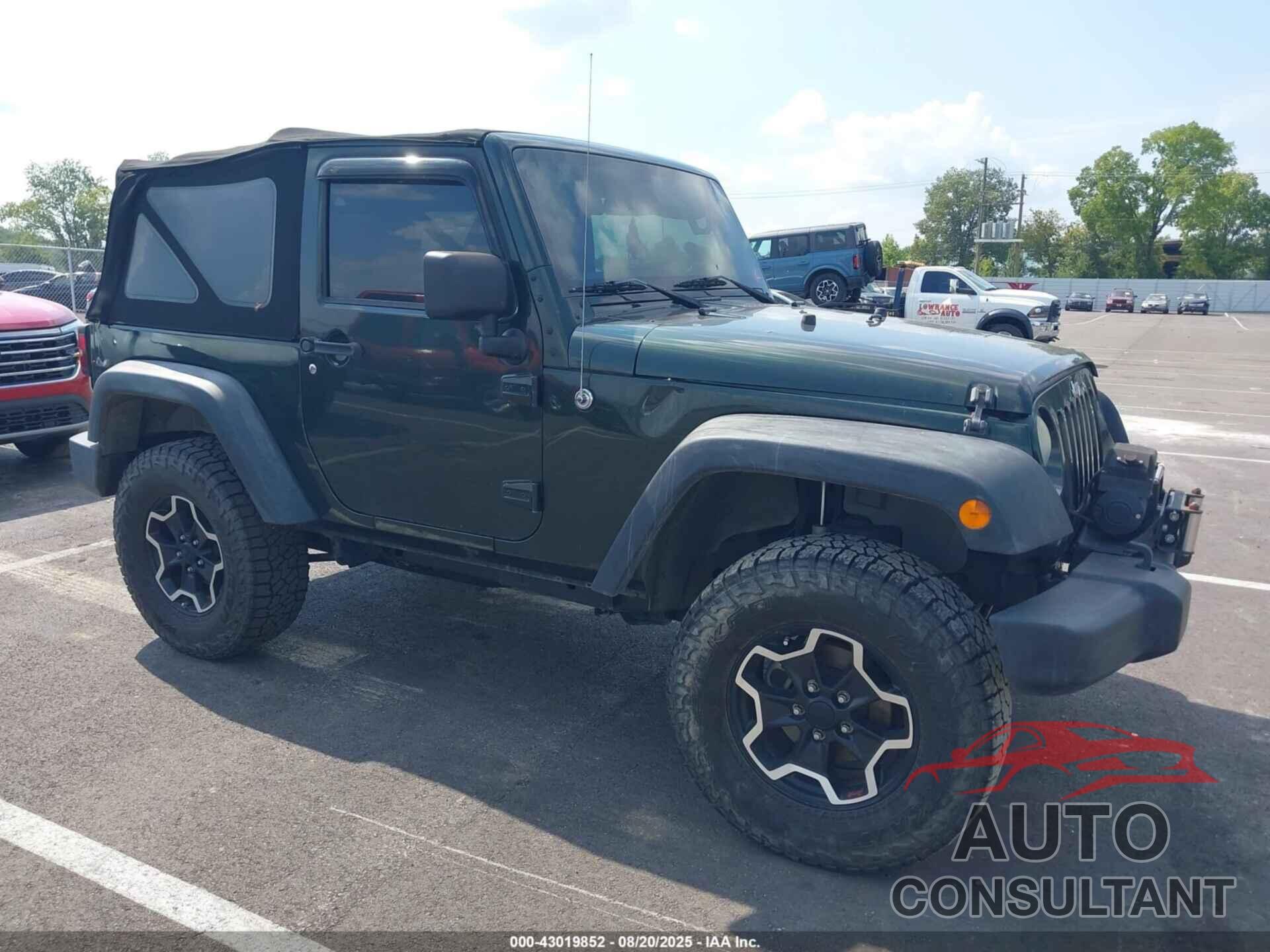 JEEP WRANGLER 2011 - 1J4AA2D12BL609084