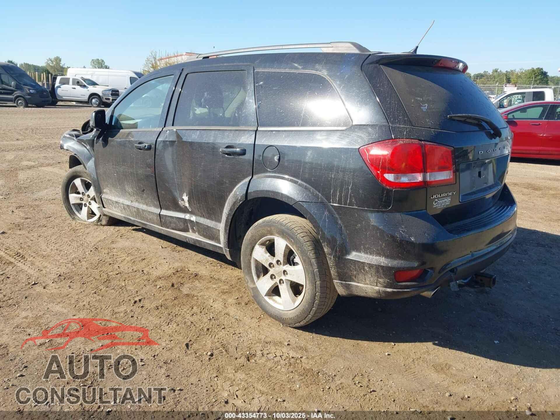 DODGE JOURNEY 2012 - 3C4PDCBG8CT390965
