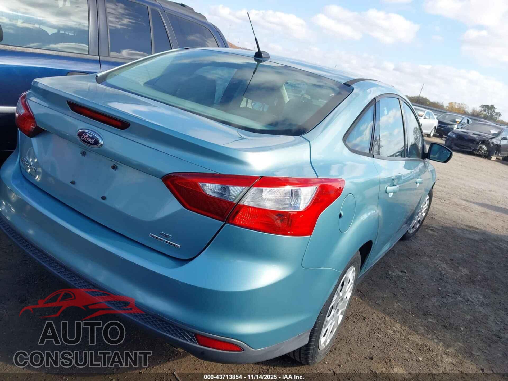 FORD FOCUS 2012 - 1FAHP3F29CL470075