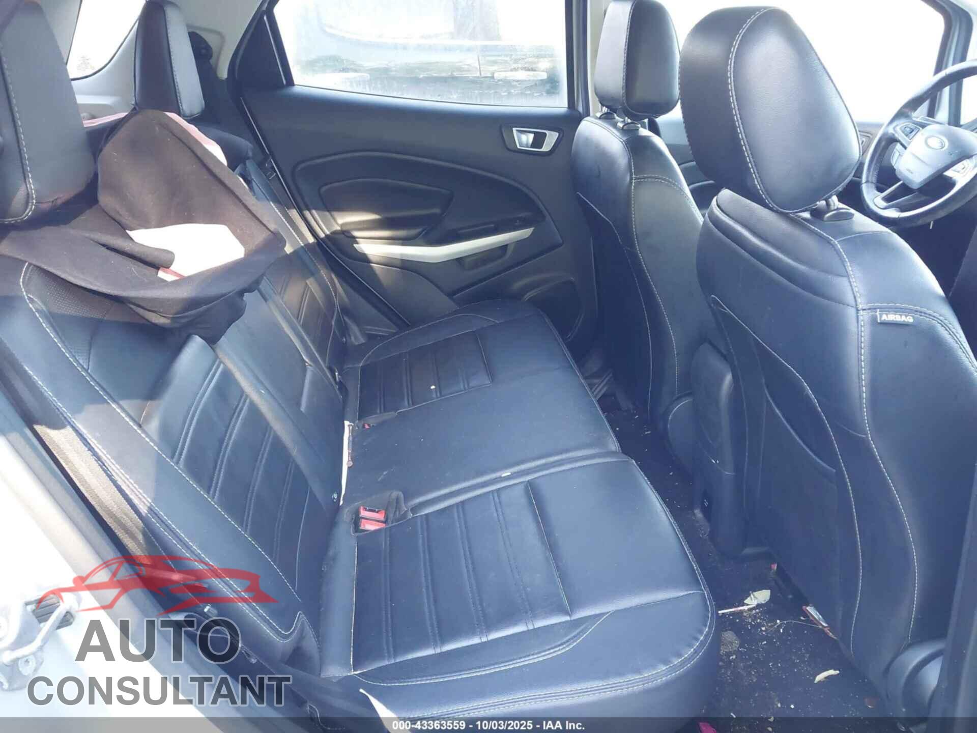 FORD ECOSPORT 2020 - MAJ6S3KLXLC326054