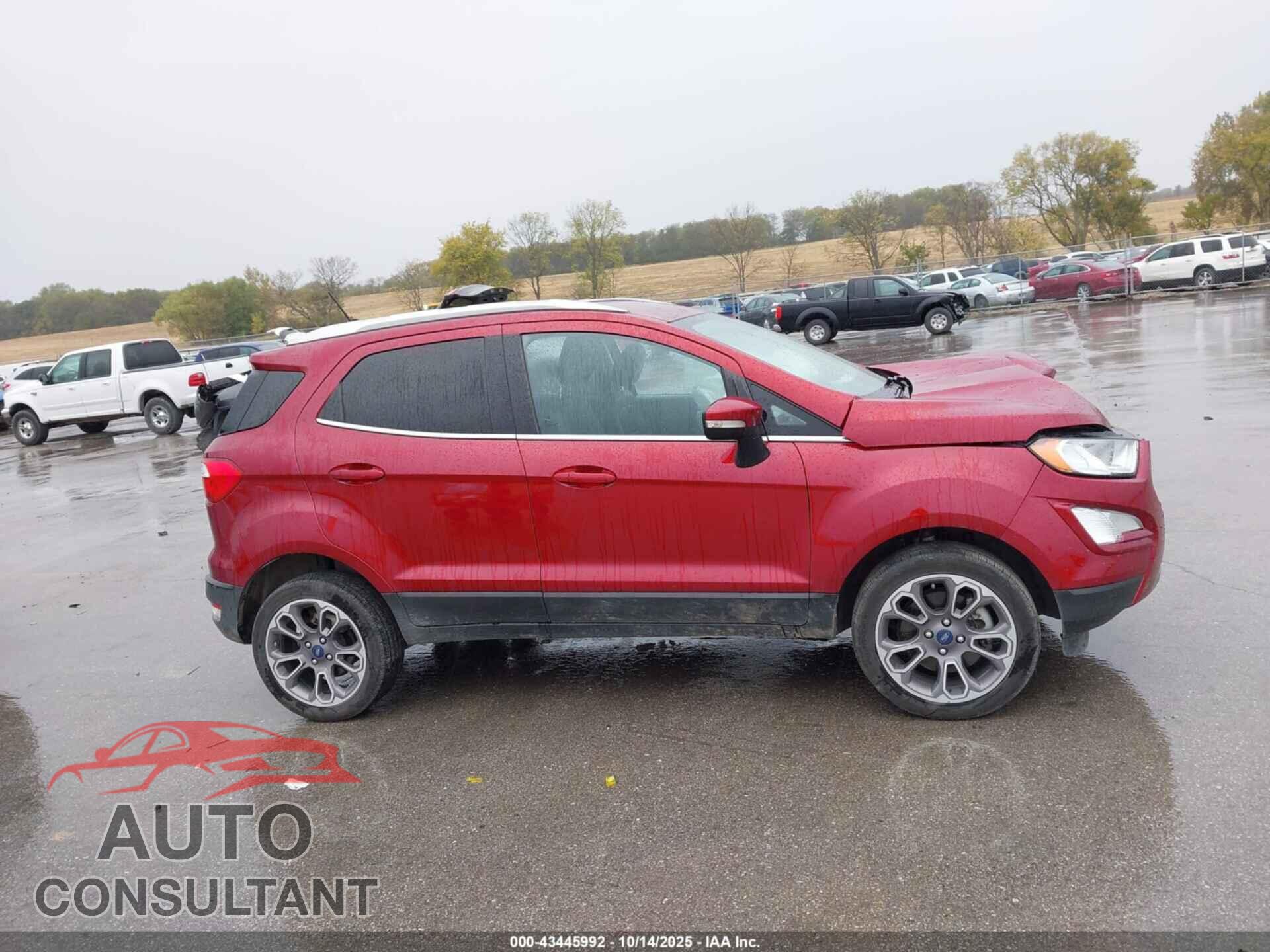 FORD ECOSPORT 2021 - MAJ6S3KL0MC412541