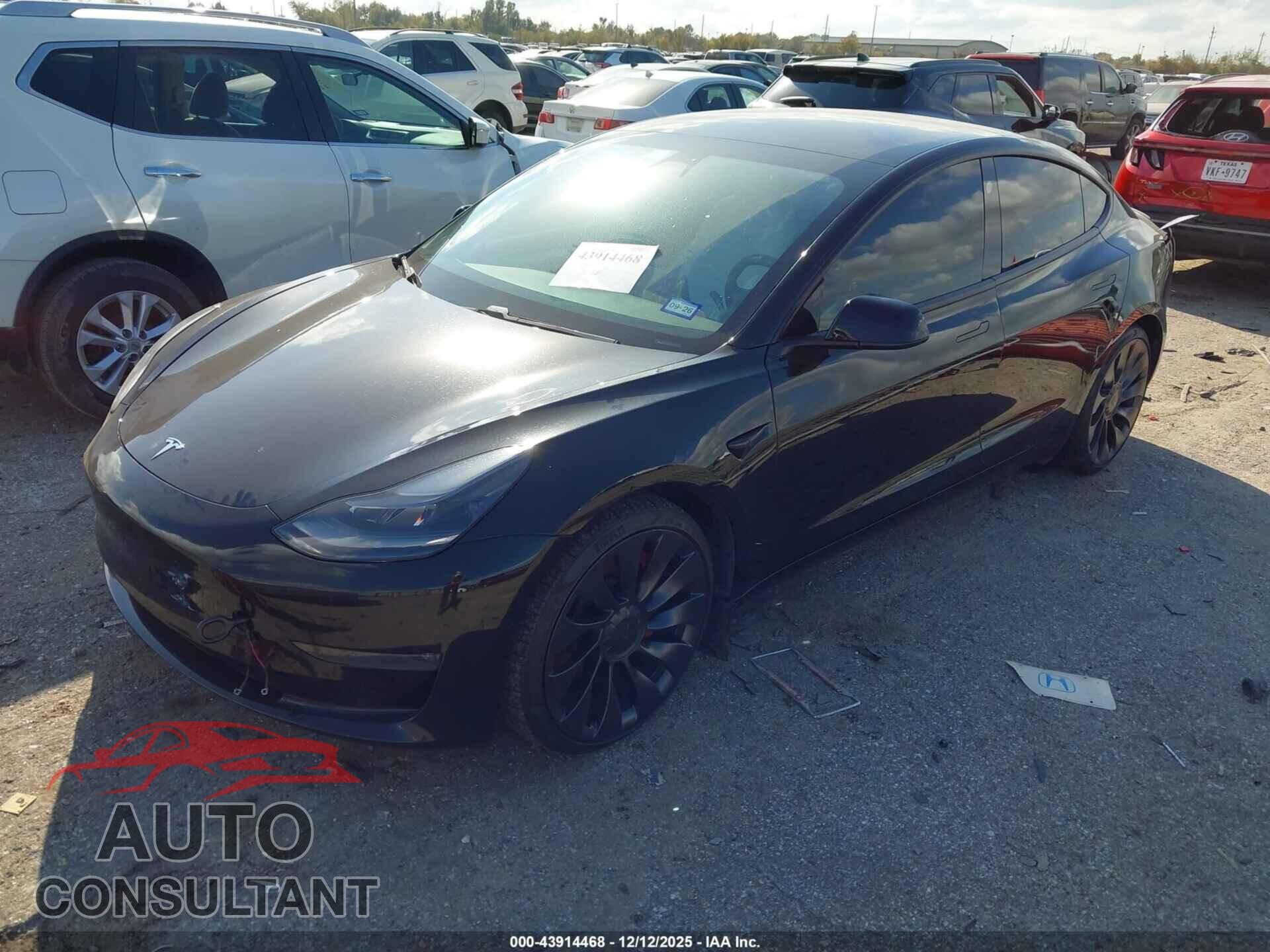 TESLA MODEL 3 2021 - 5YJ3E1EC7MF034760