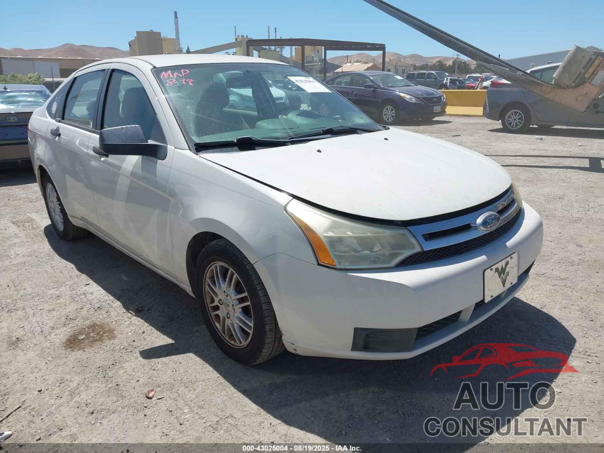 FORD FOCUS 2009 - 1FAHP35NX9W144238
