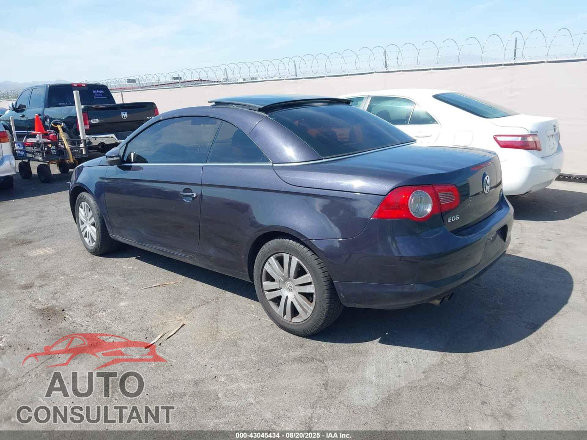 VOLKSWAGEN EOS 2009 - WVWBA71F19V010652