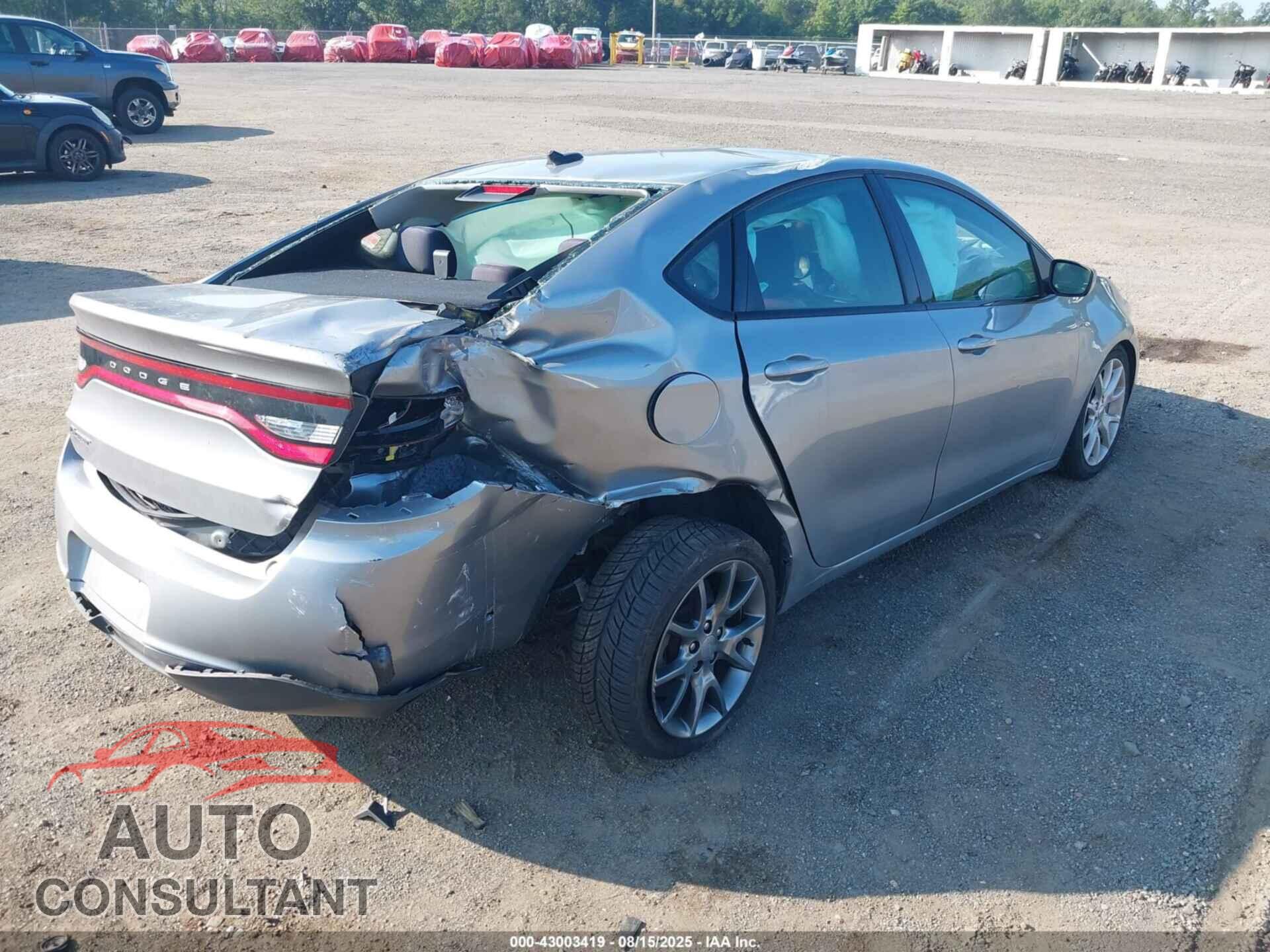 DODGE DART 2015 - 1C3CDFAA2FD391864