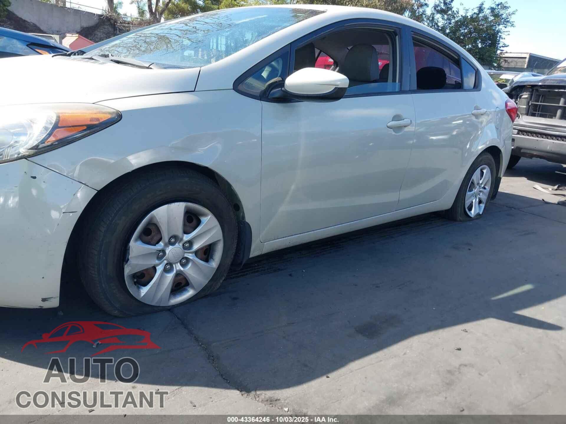 KIA FORTE 2014 - KNAFK4A68E5182343