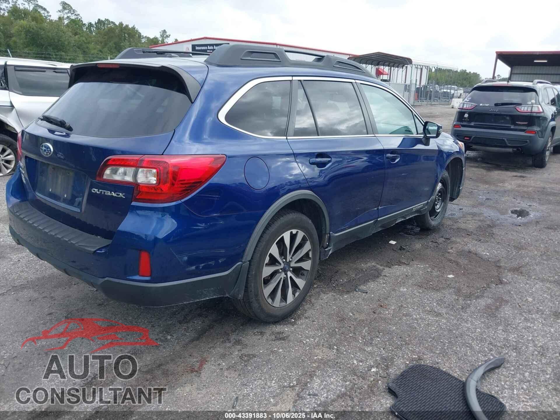 SUBARU OUTBACK 2015 - 4S4BSBNC3F3332230